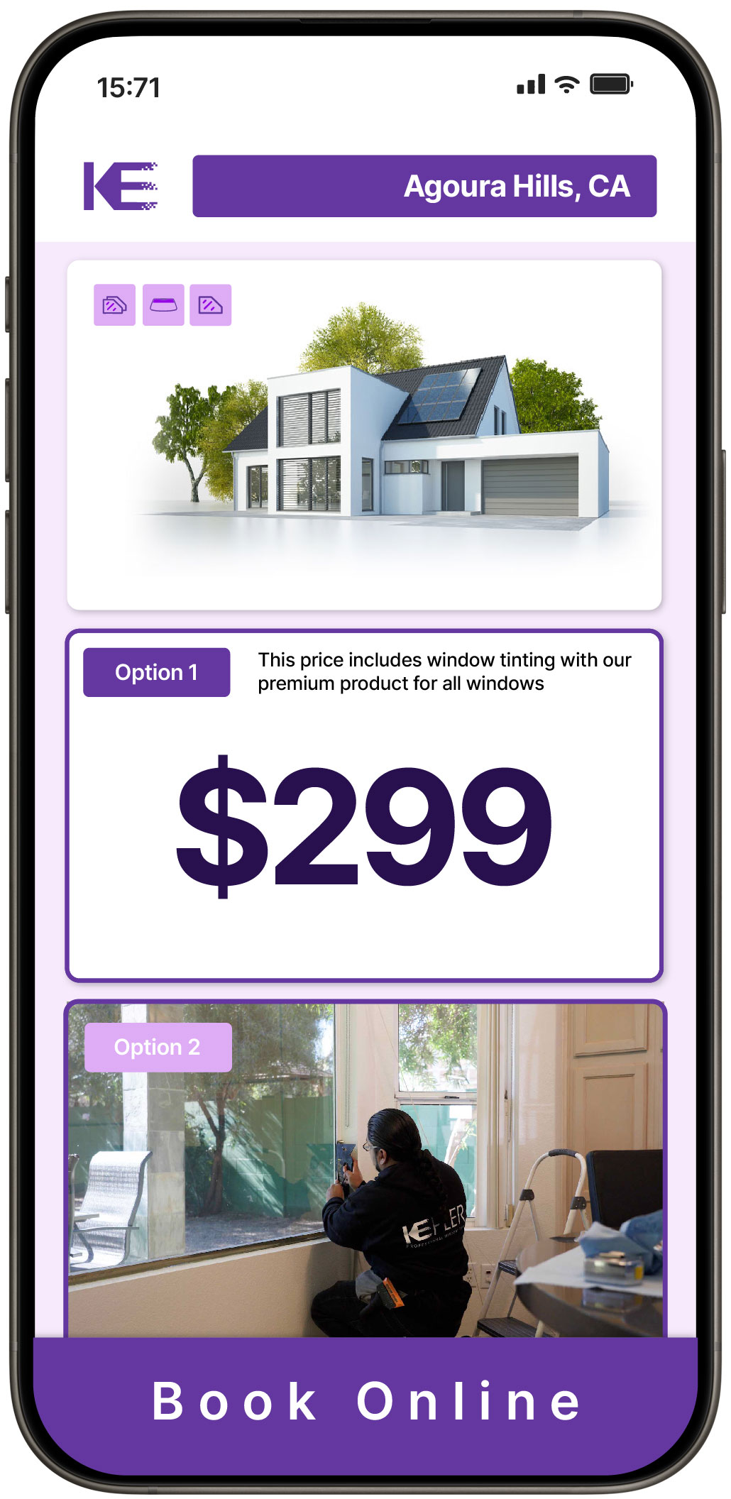 View Competitive Home Window Tinting Costs in Agoura Hills, California