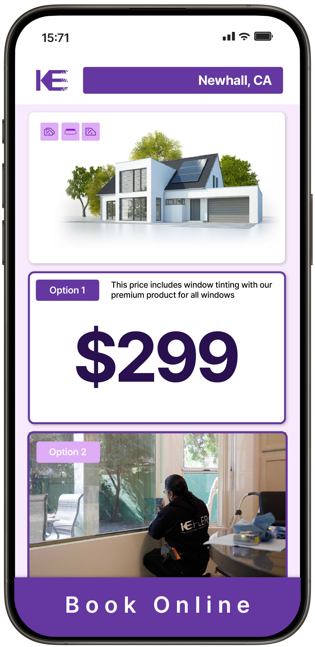 View Competitive Home Window Tinting Rates in Newhall, California