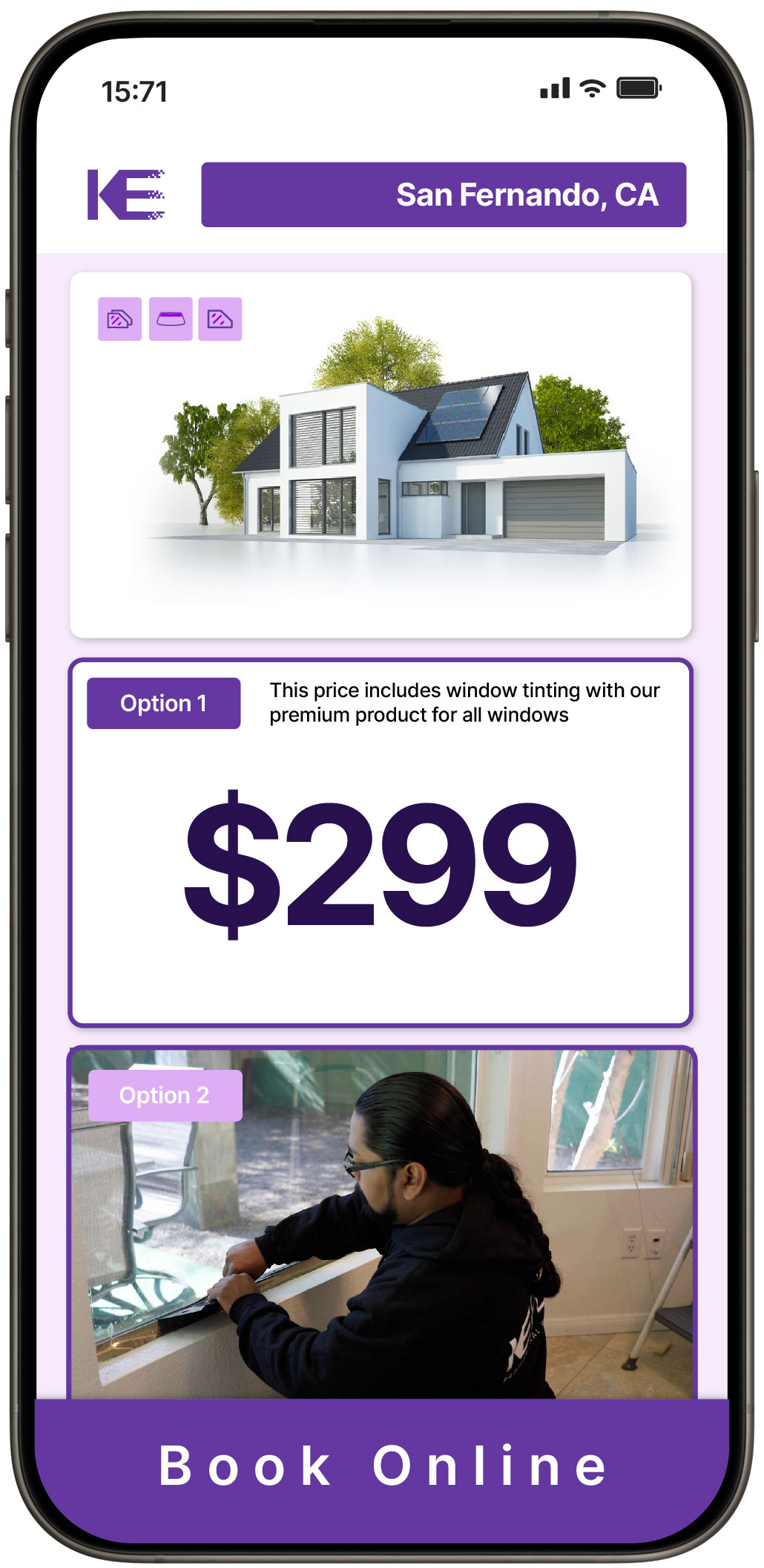 View Competitive Home Window Tinting Costs in San Fernando, California