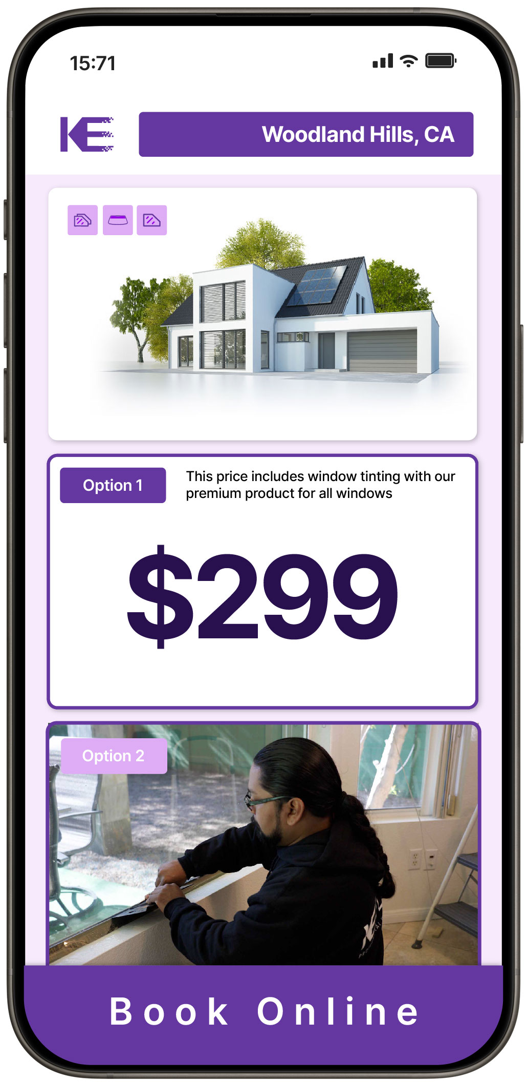 View Competitive Home Window Tinting Costs in Woodland Hills, California