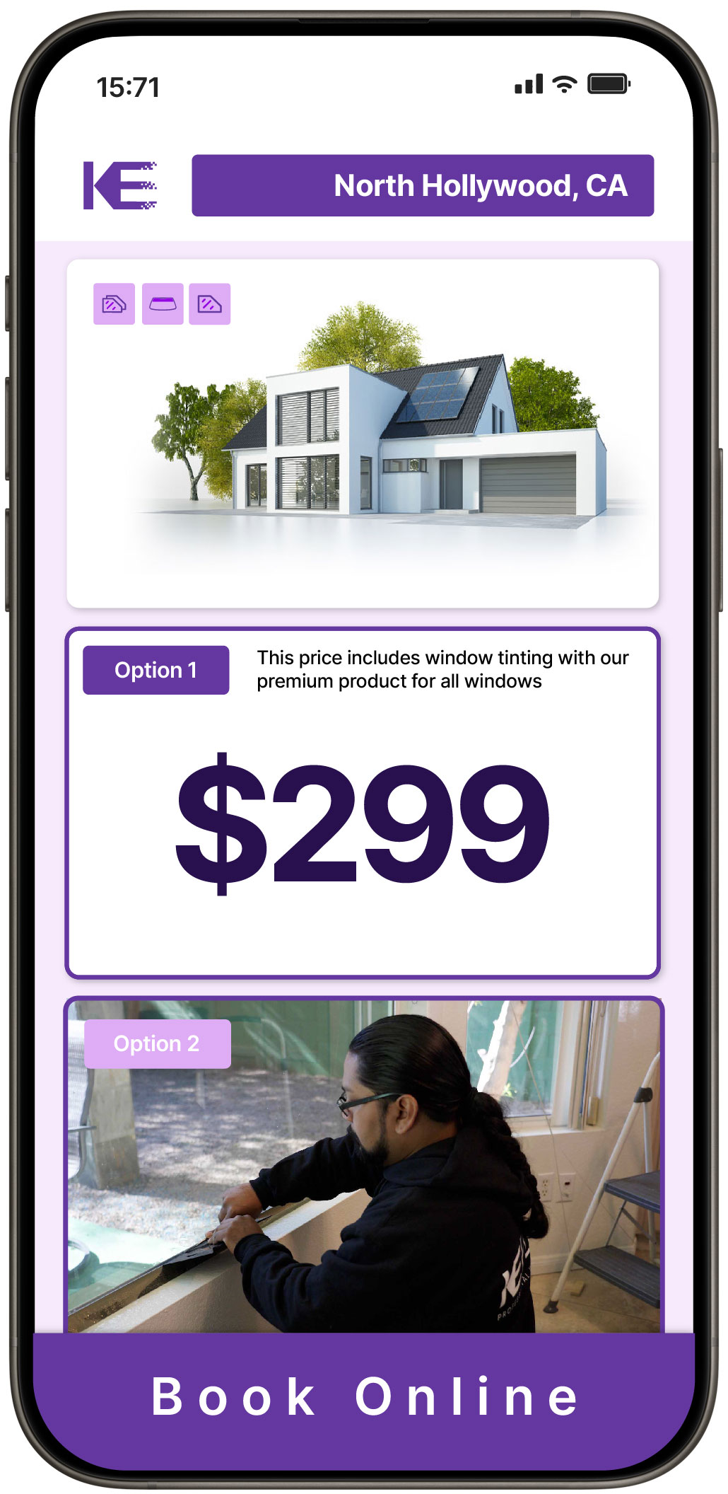View Reasonable Home Window Tinting Prices in North Hollywood, California