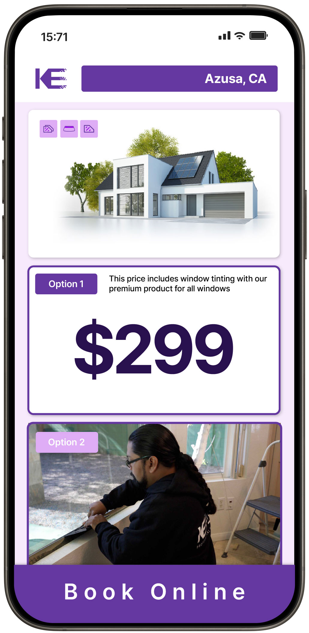 View Reasonable Home Window Tinting Prices in Azusa, California