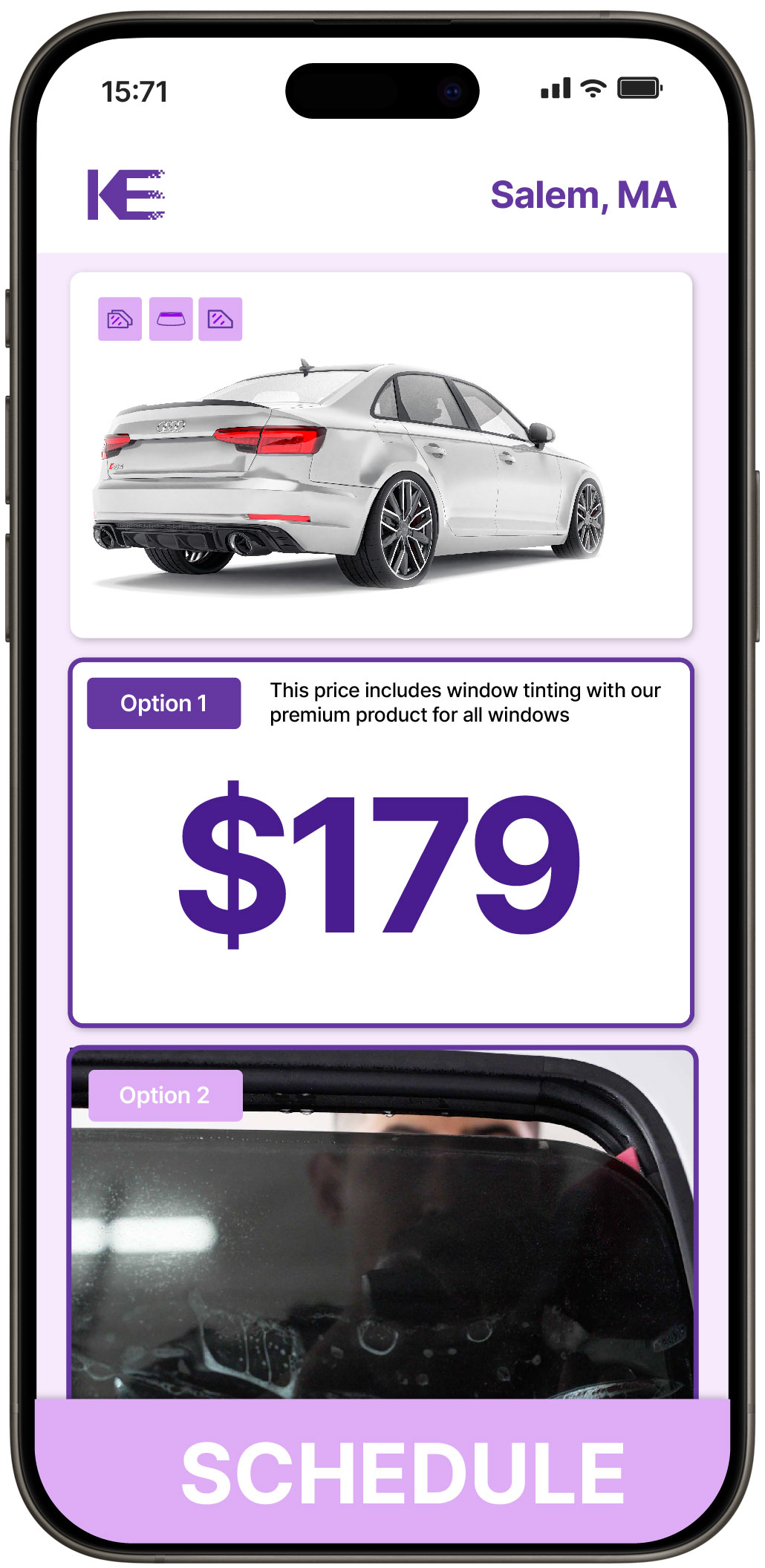 View Affordable Car Window Tinting Costs in Salem, Massachusetts