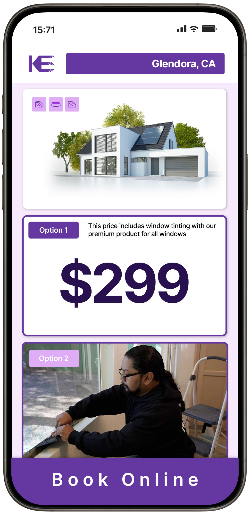 View Competitive Home Window Tinting Rates in Glendora, California