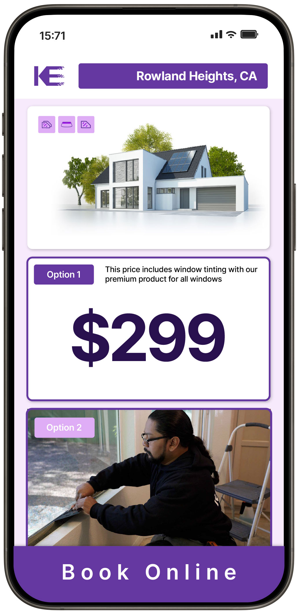 View Affordable Home Window Tinting Prices in Rowland Heights, California