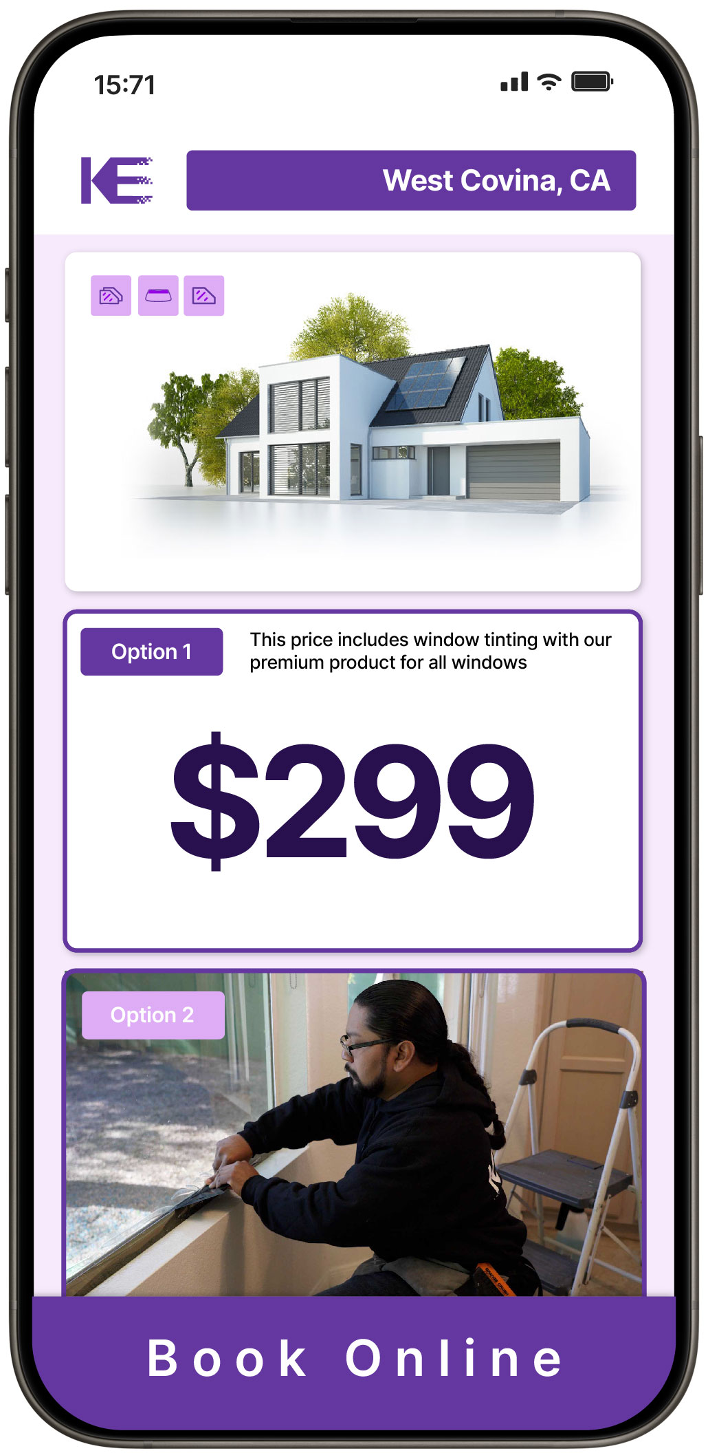View Reasonable Home Window Tinting Rates in West Covina, California