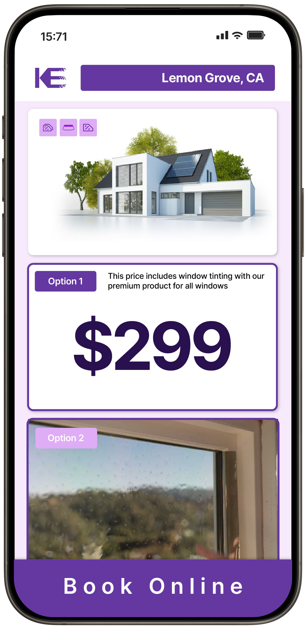 View Competitive Home Window Tinting Prices in Lemon Grove, California