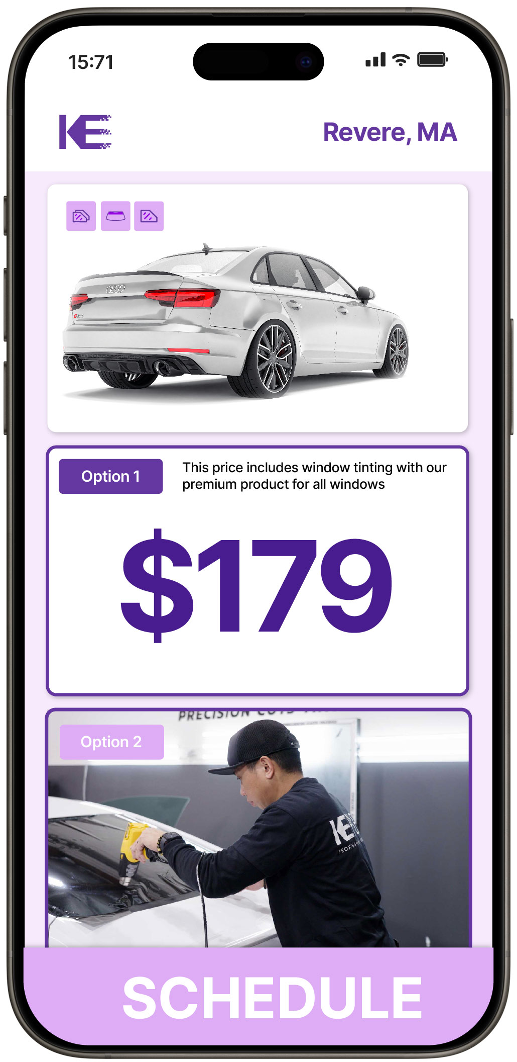 View Reasonable Car Window Tinting Rates in Revere, Massachusetts