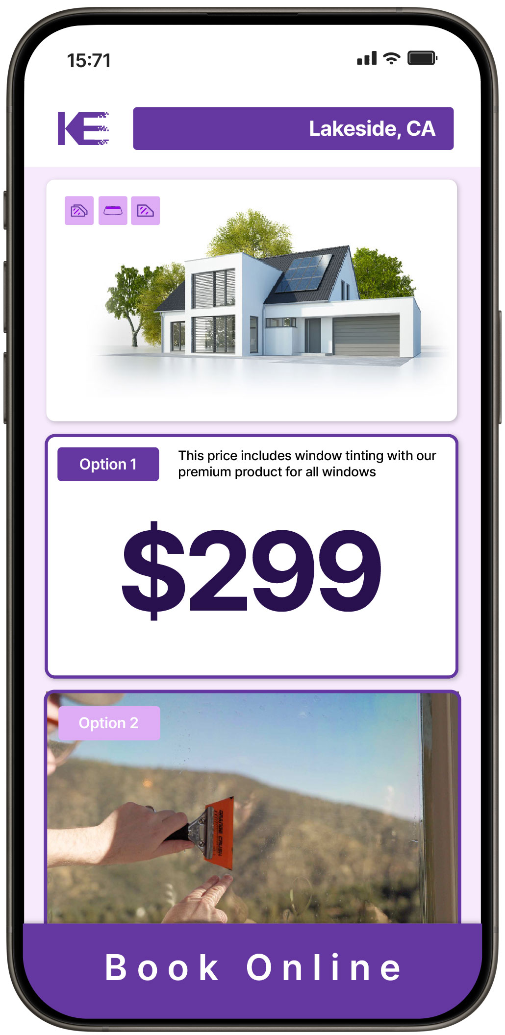 View Affordable Home Window Tinting Prices in Lakeside, California