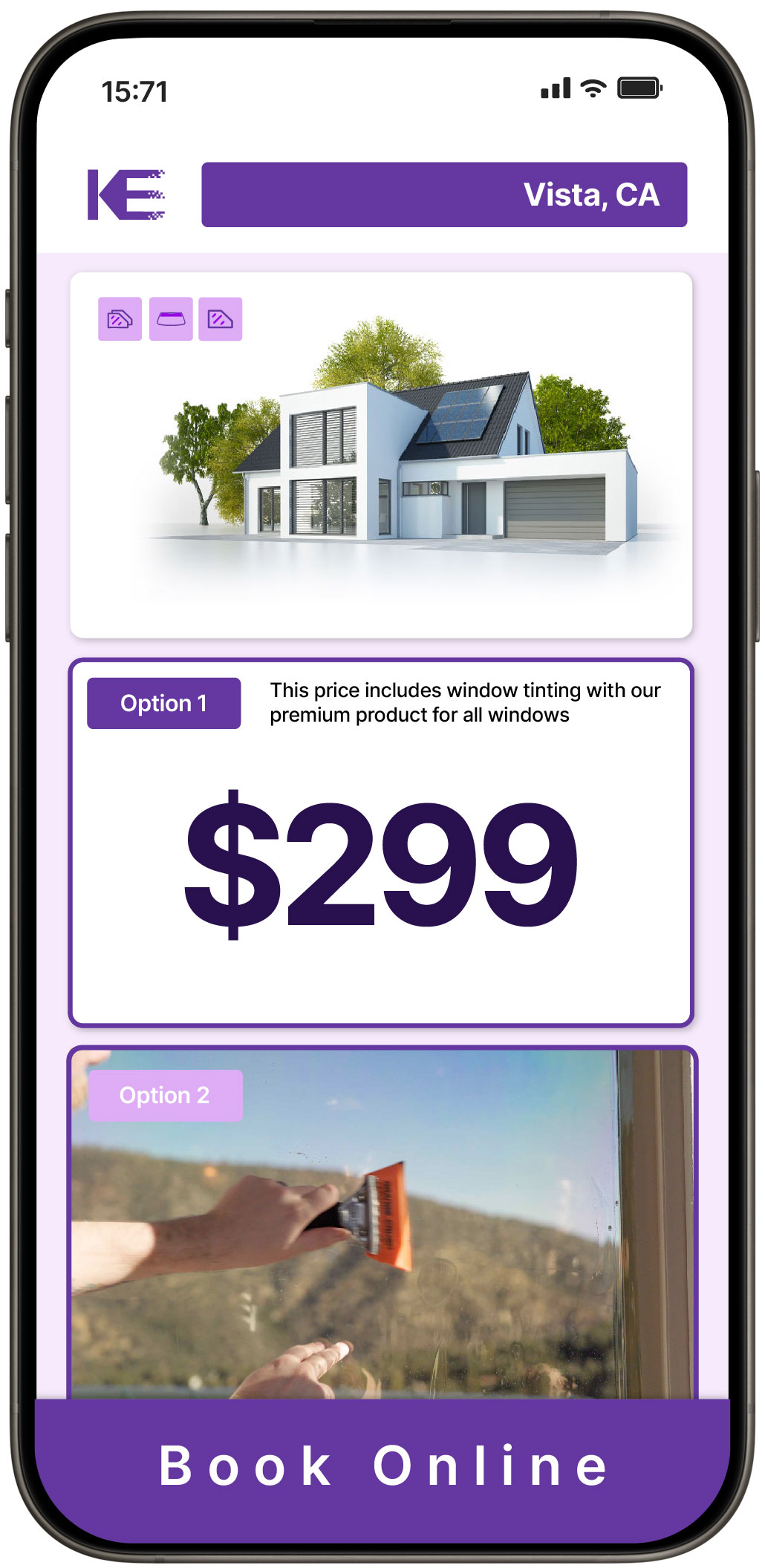 View Reasonable Home Window Tinting Rates in Vista, California