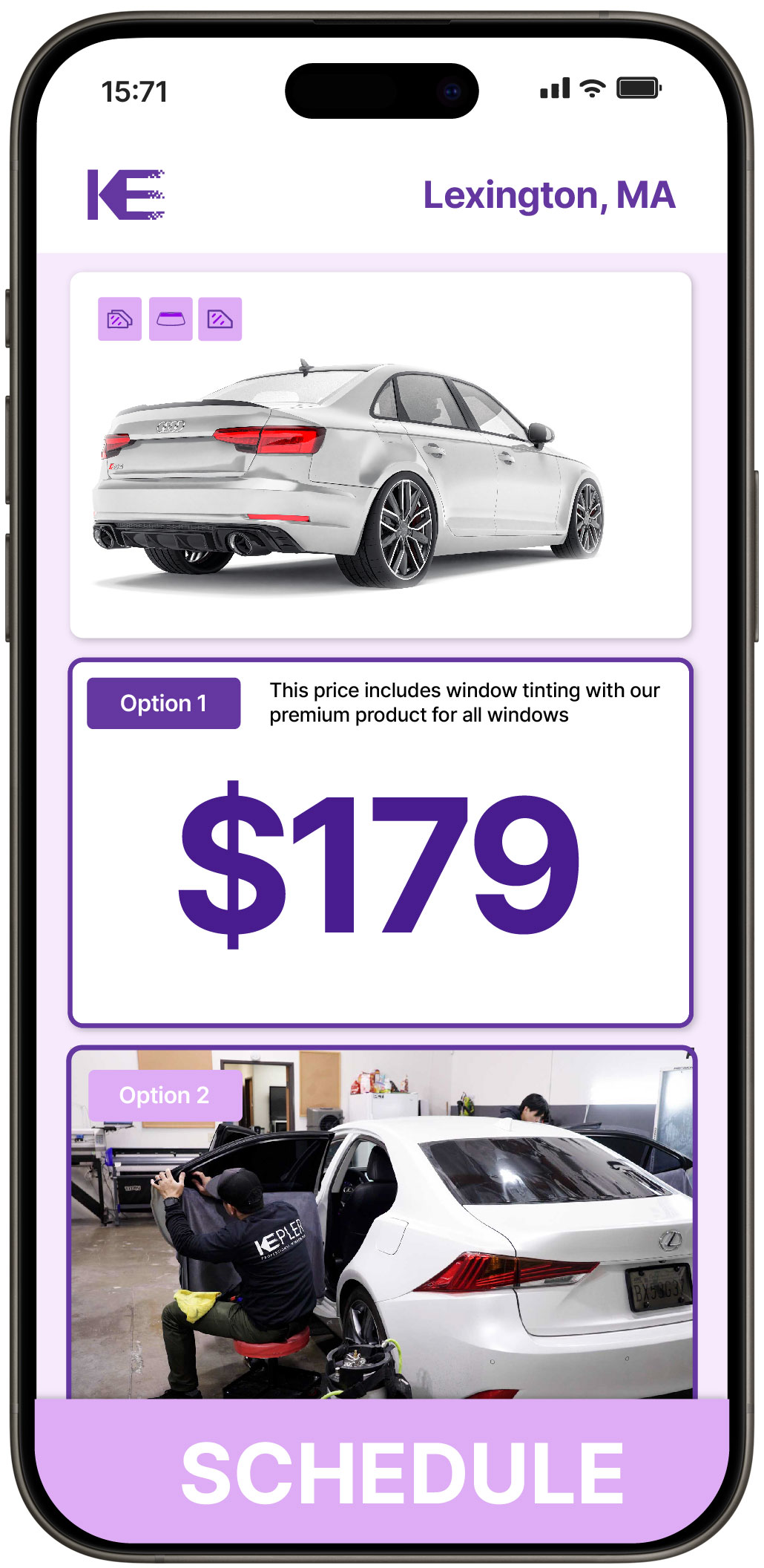 View Reasonable Car Window Tinting Costs in Lexington, Massachusetts