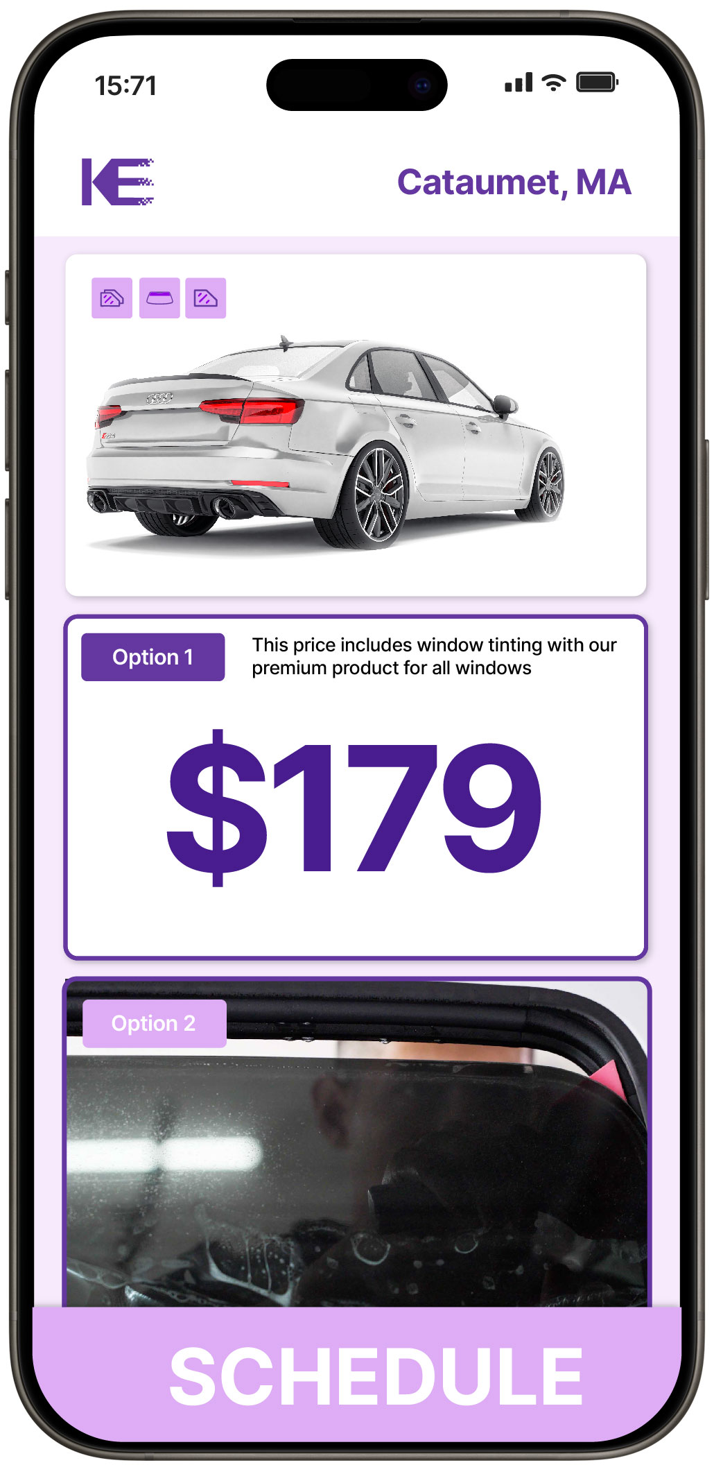 View Reasonable Car Window Tinting Costs in Cataumet, Massachusetts