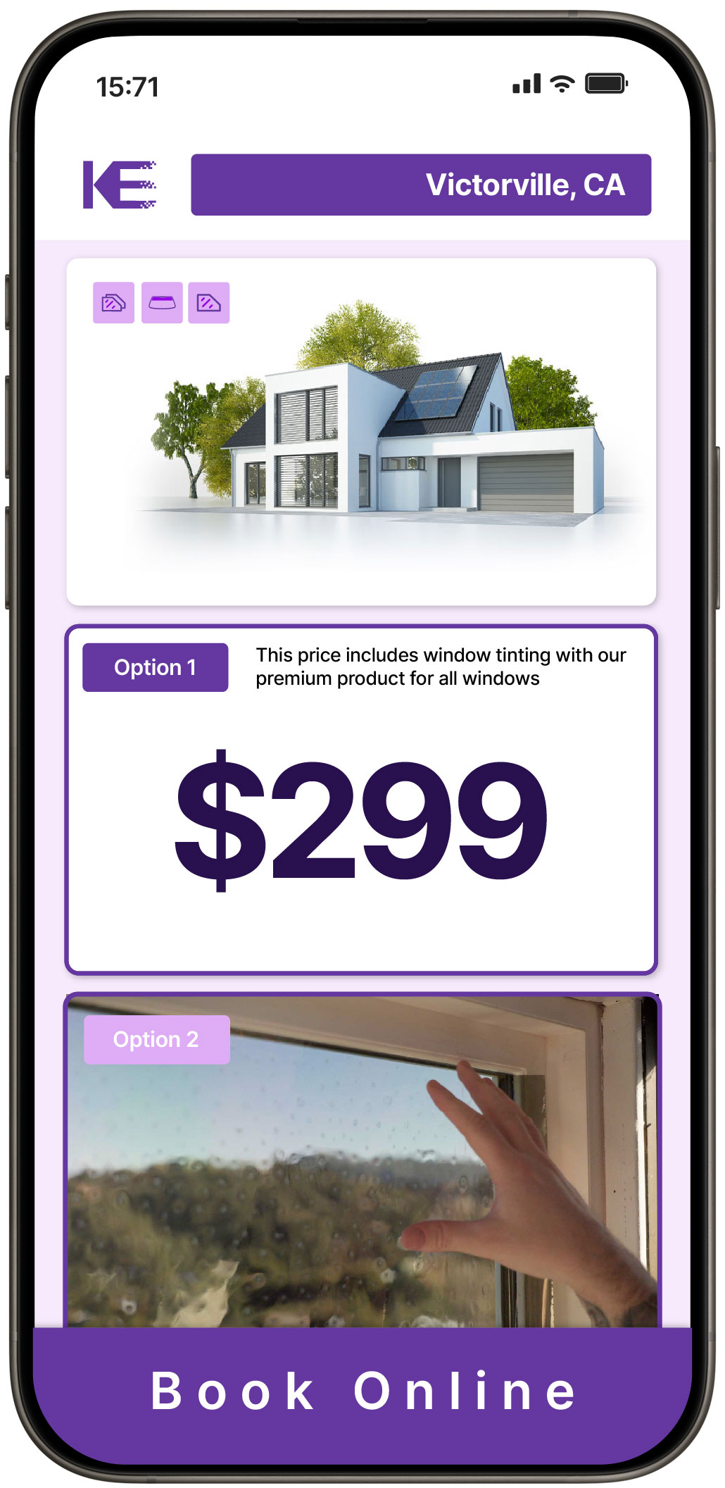 View Competitive Home Window Tinting Costs in Victorville, California