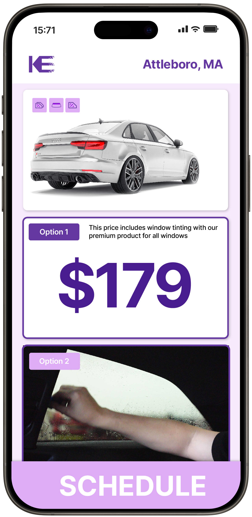 View Reasonable Car Window Tinting Costs in Attleboro, Massachusetts