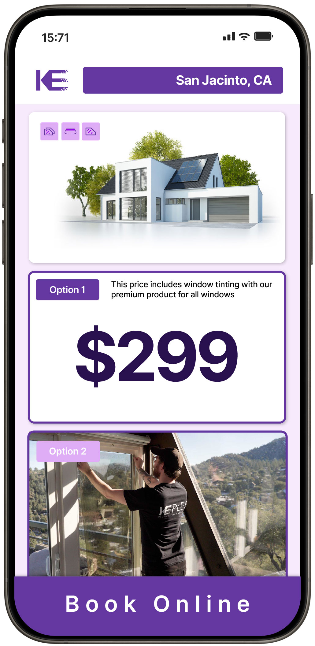 View Reasonable Home Window Tinting Rates in San Jacinto, California
