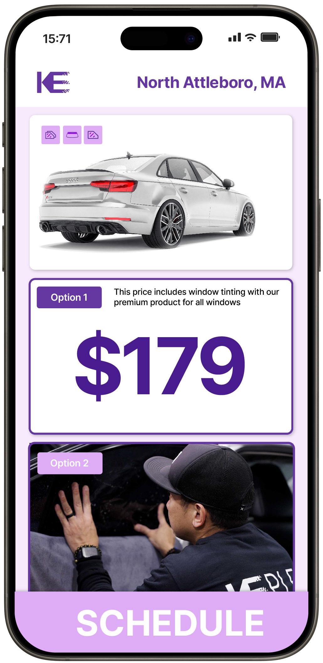 View Competitive Car Window Tinting Prices in North Attleboro, Massachusetts