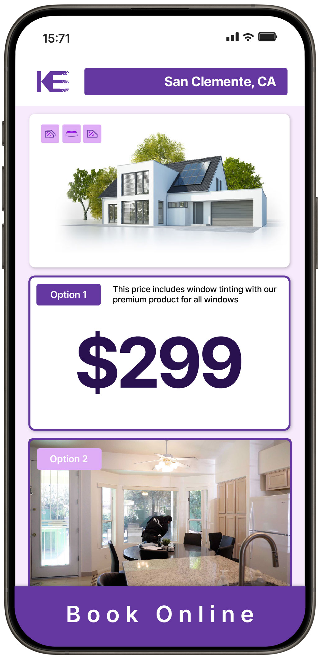 View Affordable Home Window Tinting Rates in San Clemente, California