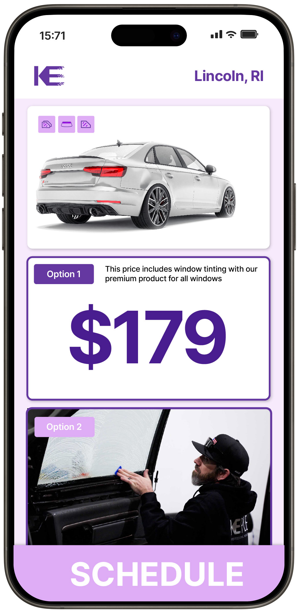 View Reasonable Car Window Tinting Costs in Lincoln, Rhode Island
