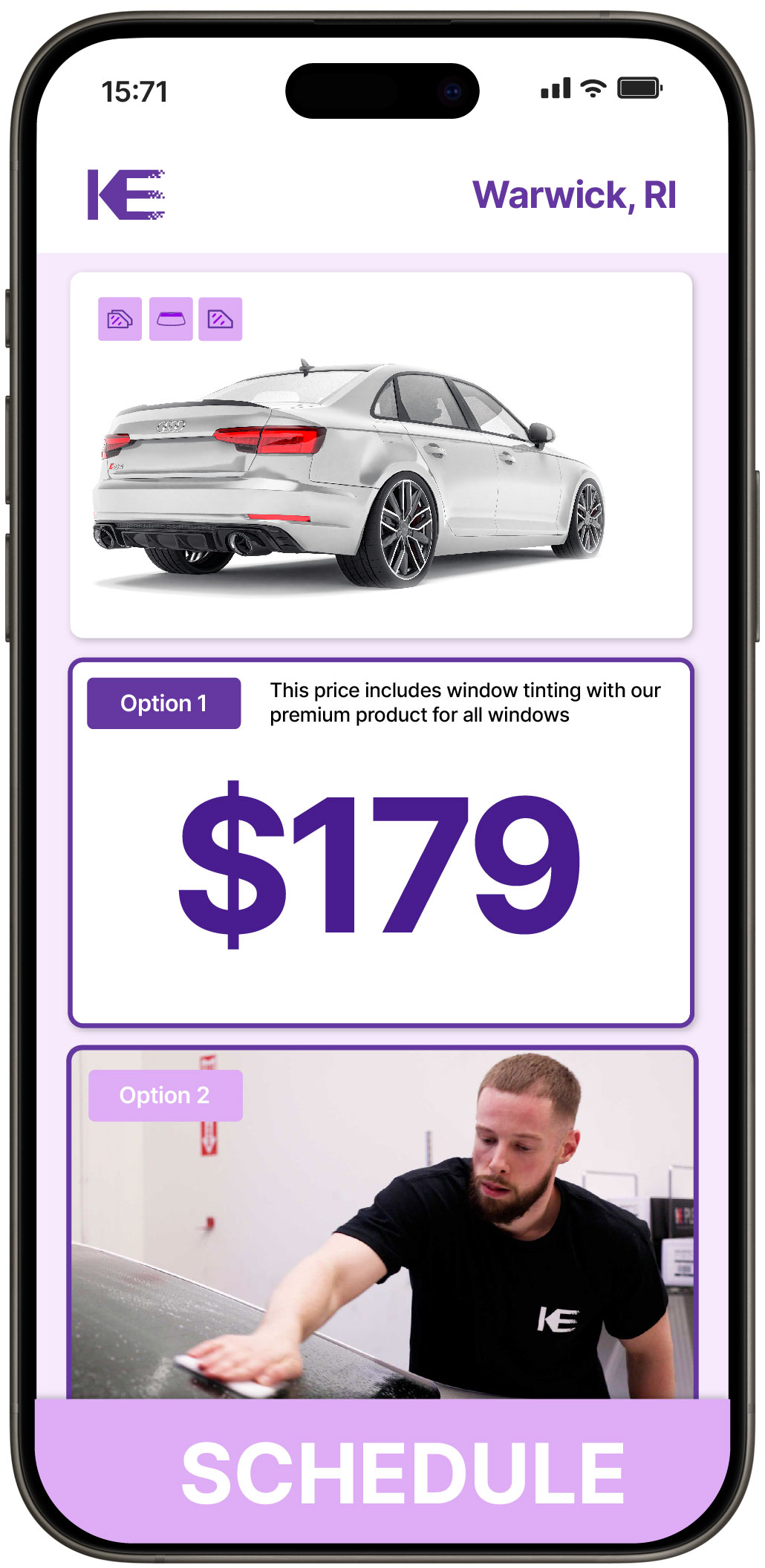 View Reasonable Car Window Tinting Costs in Warwick, Rhode Island