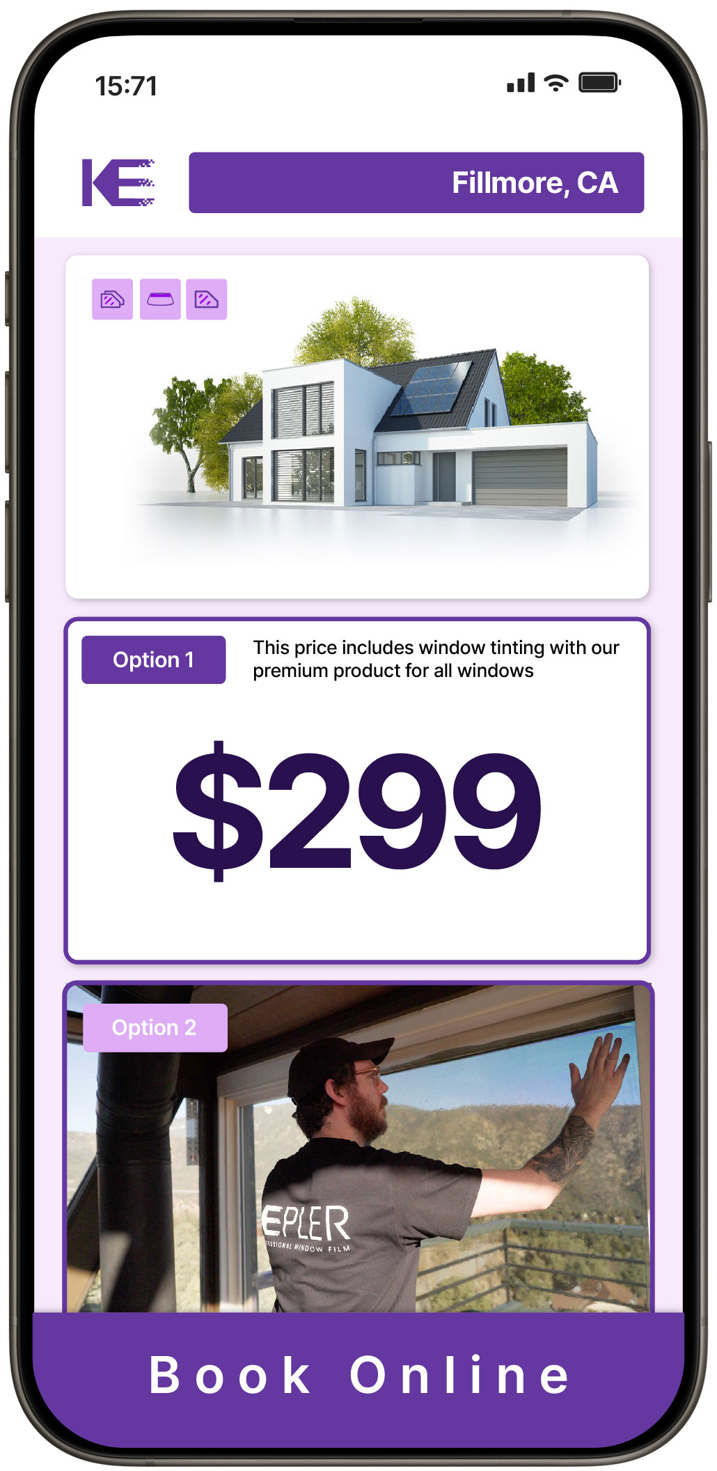 View Affordable Home Window Tinting Costs in Fillmore, California
