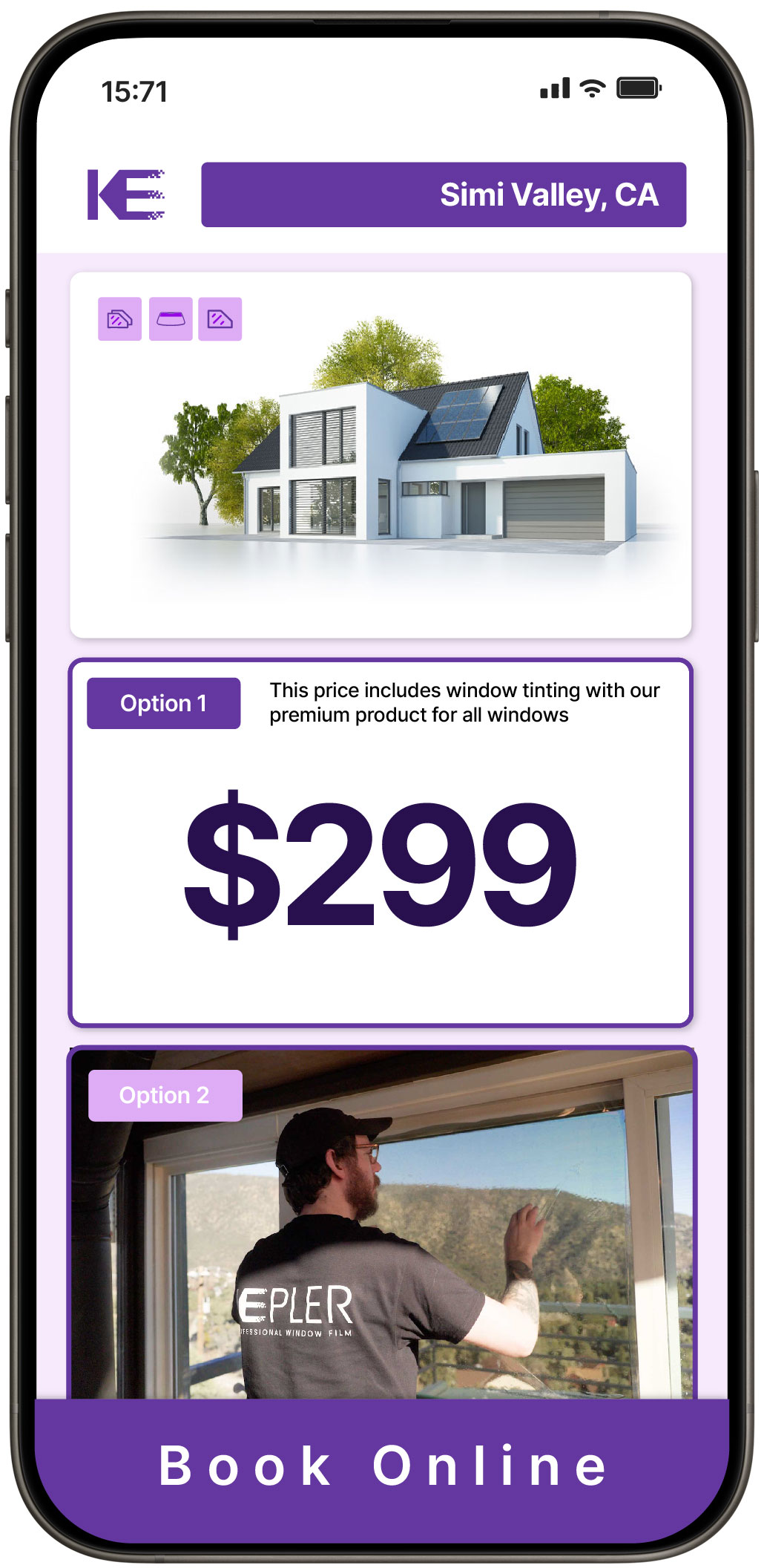 View Affordable Home Window Tinting Prices in Simi Valley, California