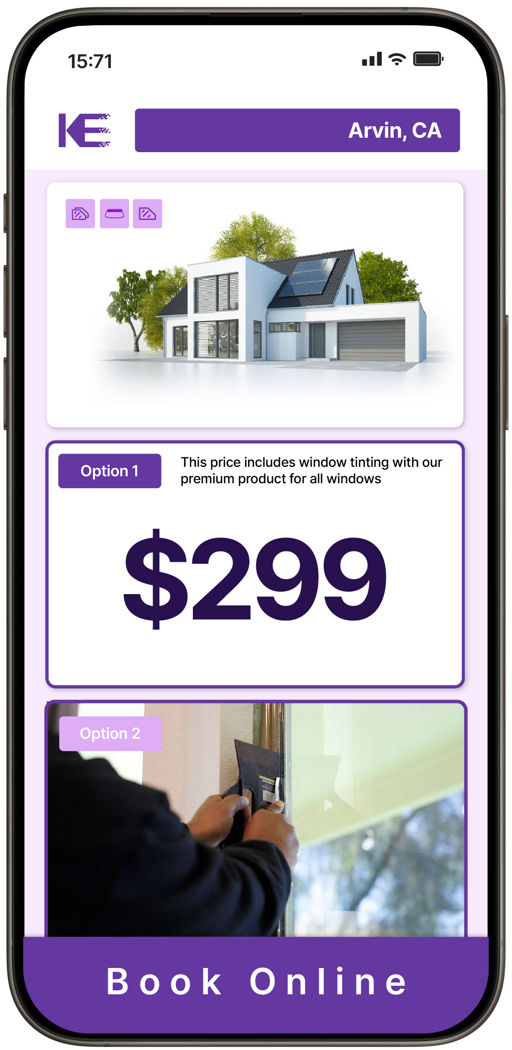 View Affordable Home Window Tinting Prices in Arvin, California