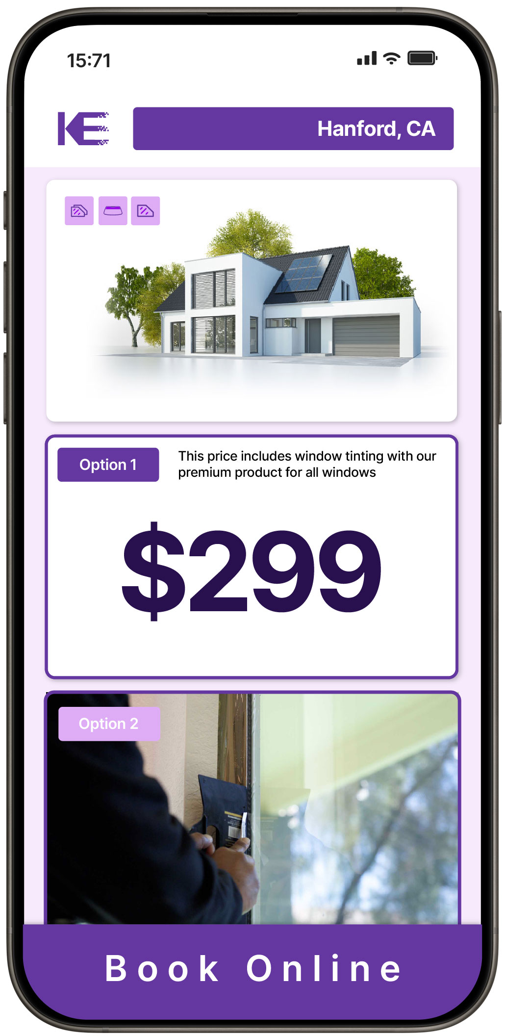 View Reasonable Home Window Tinting Rates in Hanford, California