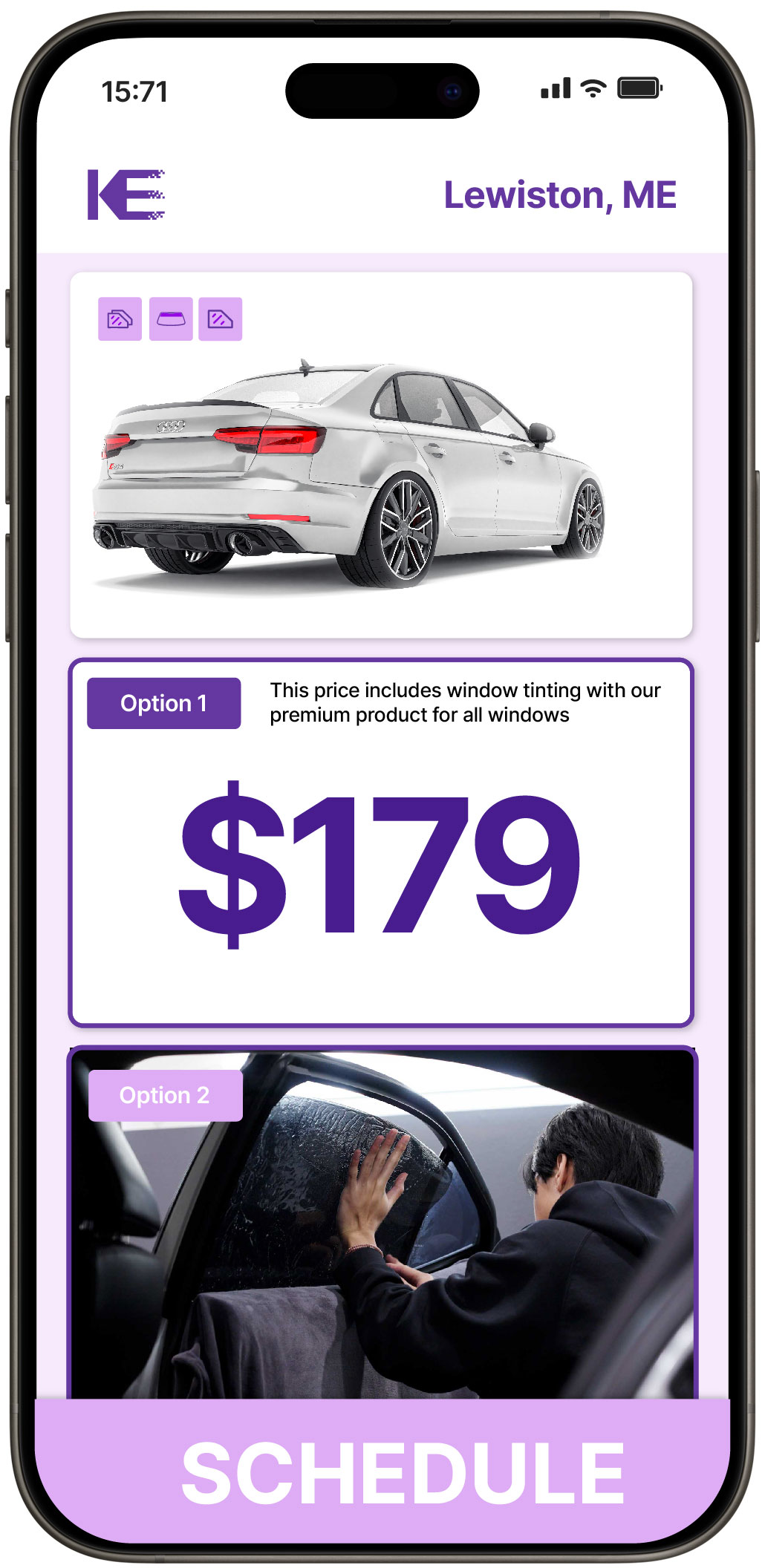 View Reasonable Car Window Tinting Costs in Lewiston, Maine