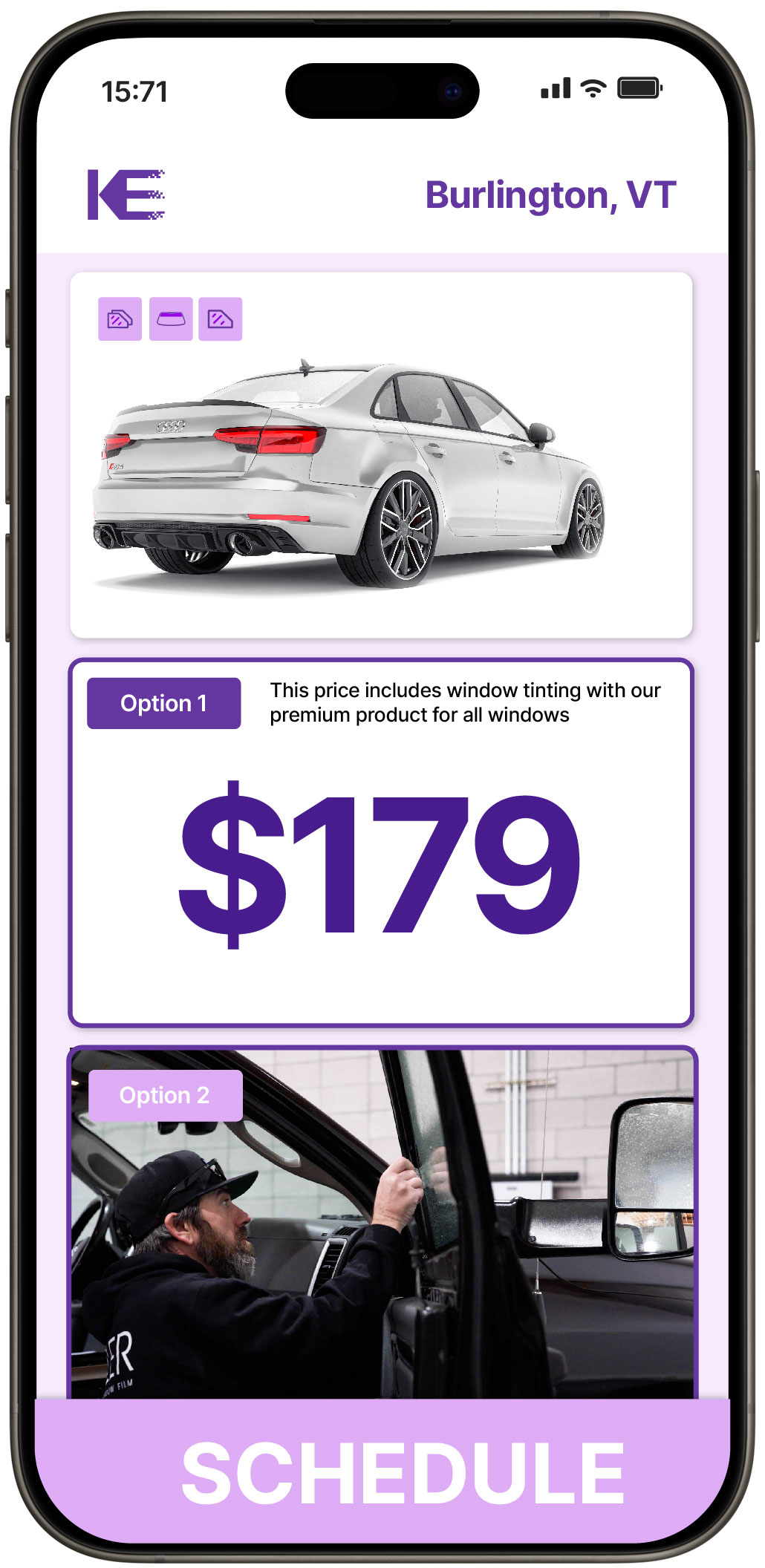 View Reasonable Car Window Tinting Prices in Burlington, Vermont