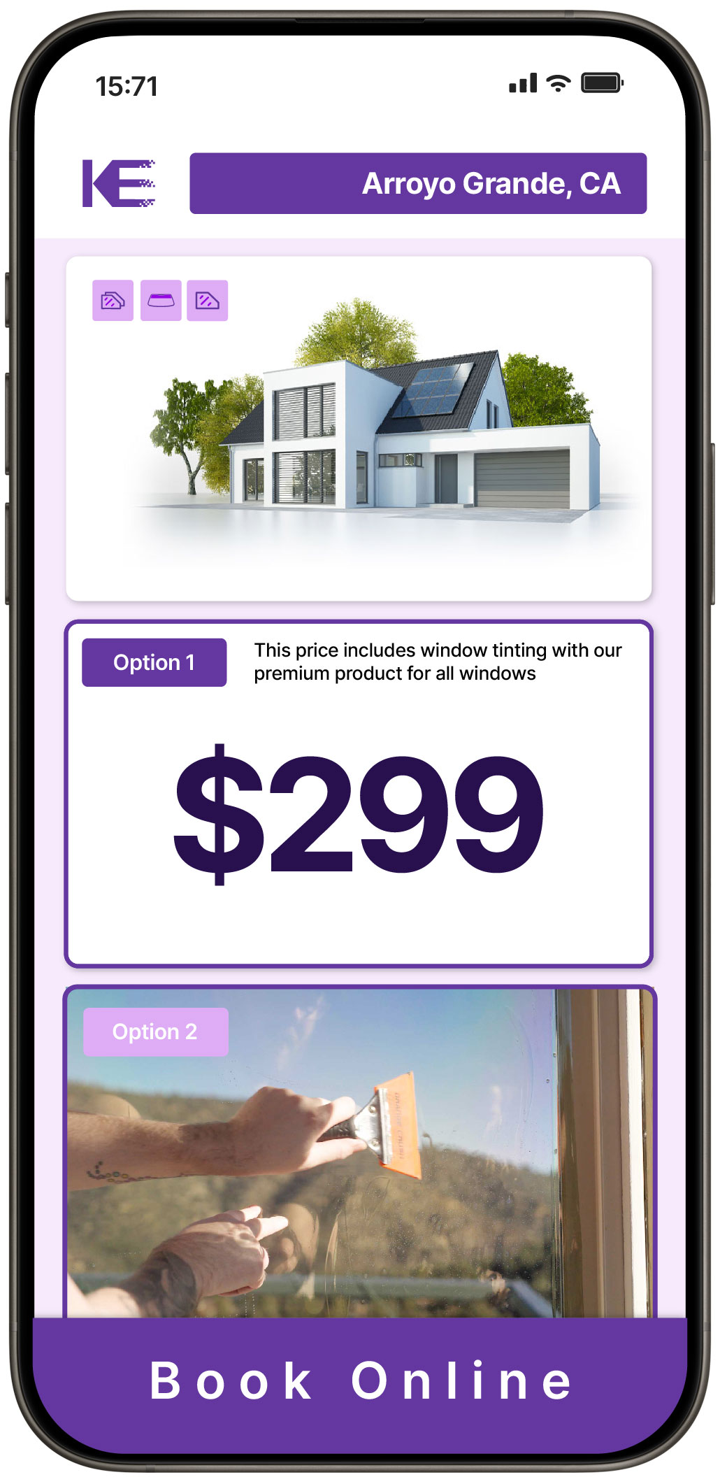 View Competitive Home Window Tinting Prices in Arroyo Grande, California