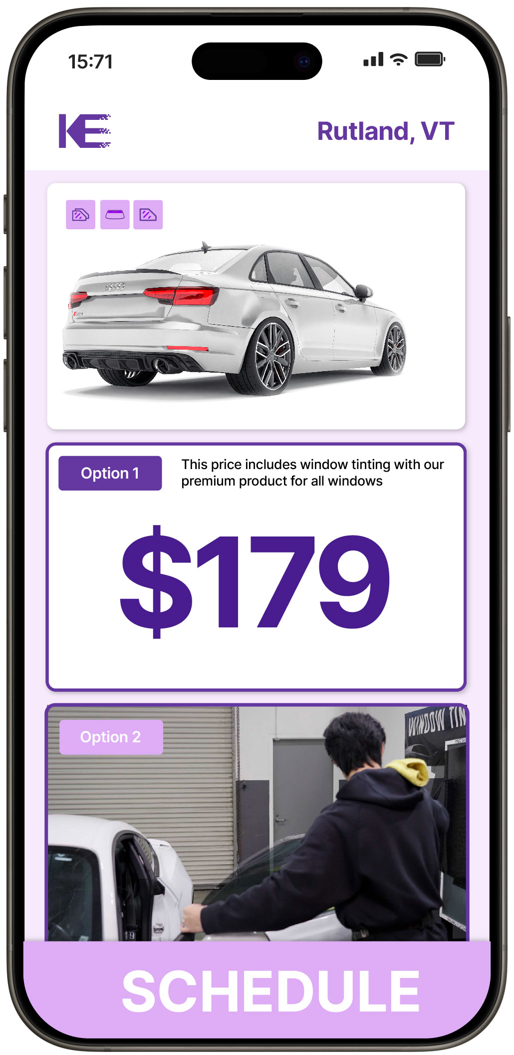 View Reasonable Car Window Tinting Rates in Rutland, Vermont