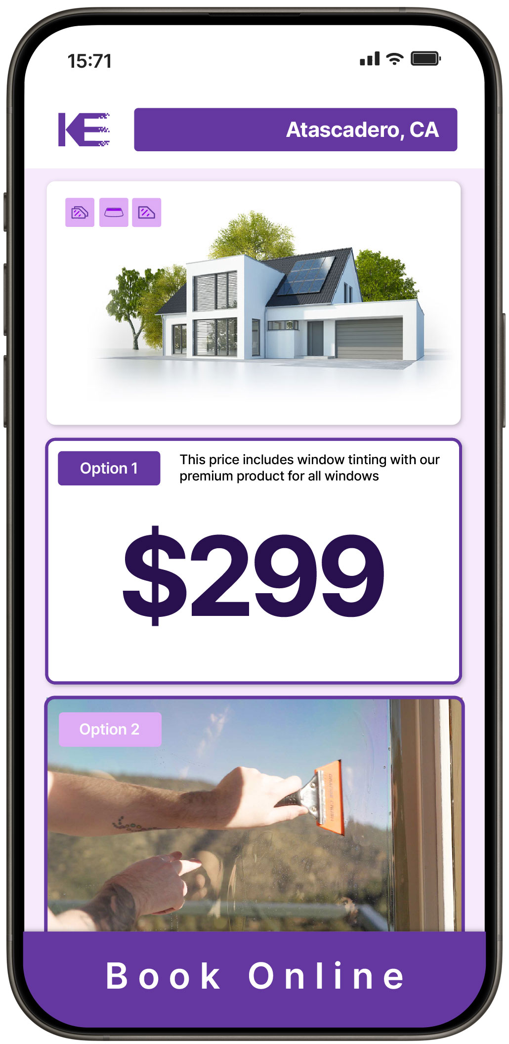 View Affordable Home Window Tinting Prices in Atascadero, California