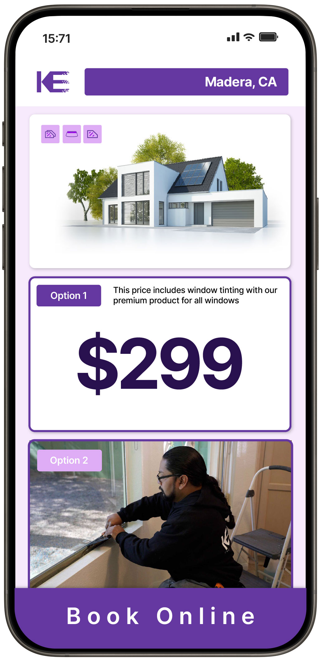 View Affordable Home Window Tinting Rates in Madera, California