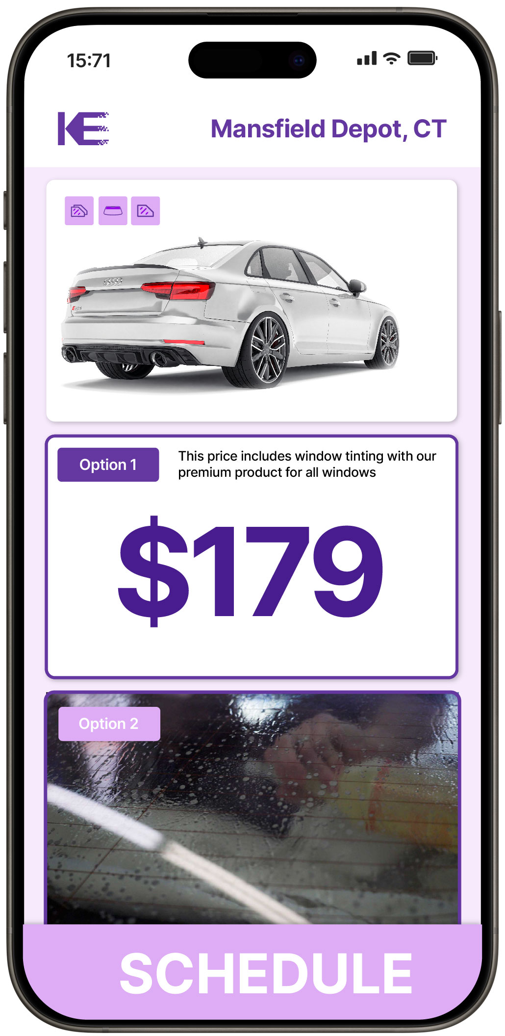 View Affordable Car Window Tinting Costs in Mansfield Depot, Connecticut