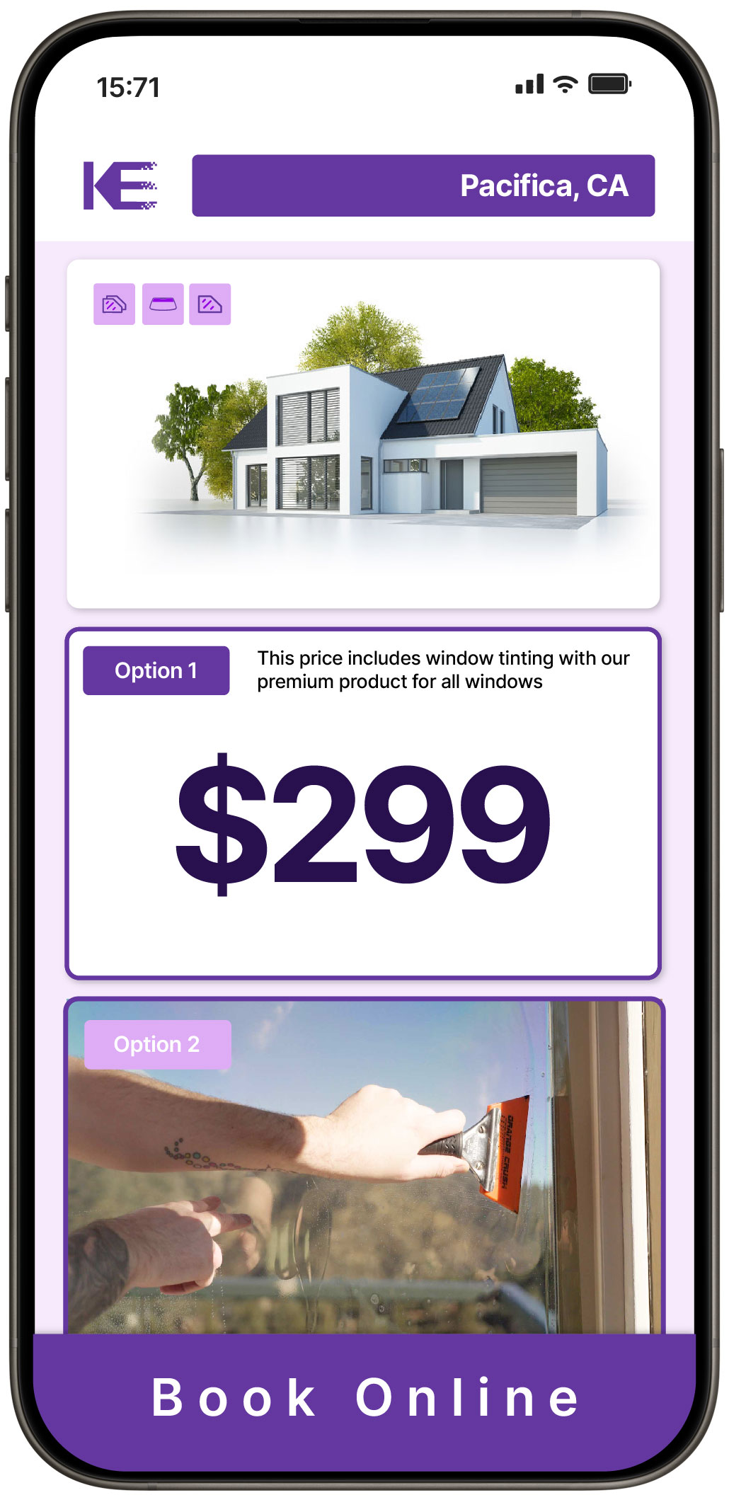 View Affordable Home Window Tinting Rates in Pacifica, California