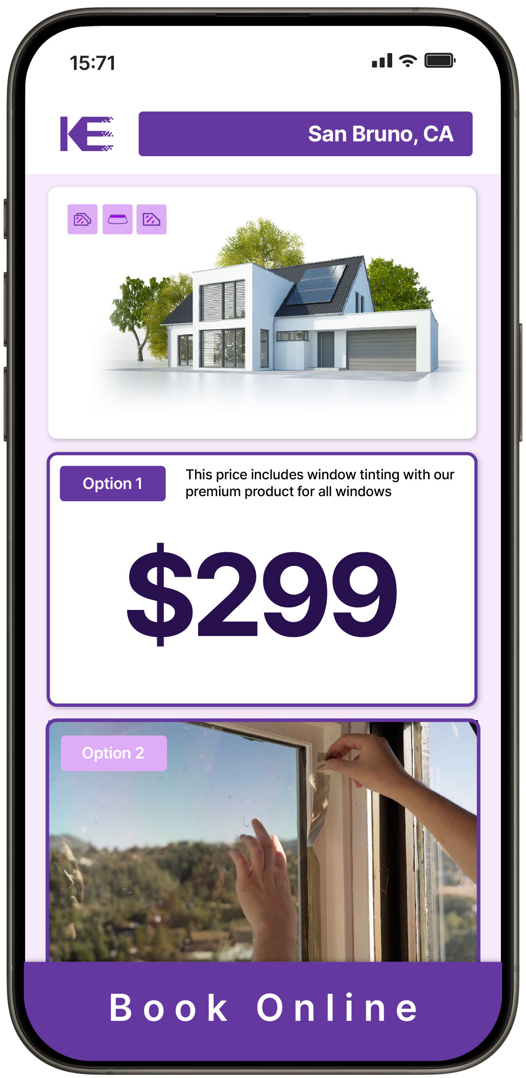 View Affordable Home Window Tinting Rates in San Bruno, California