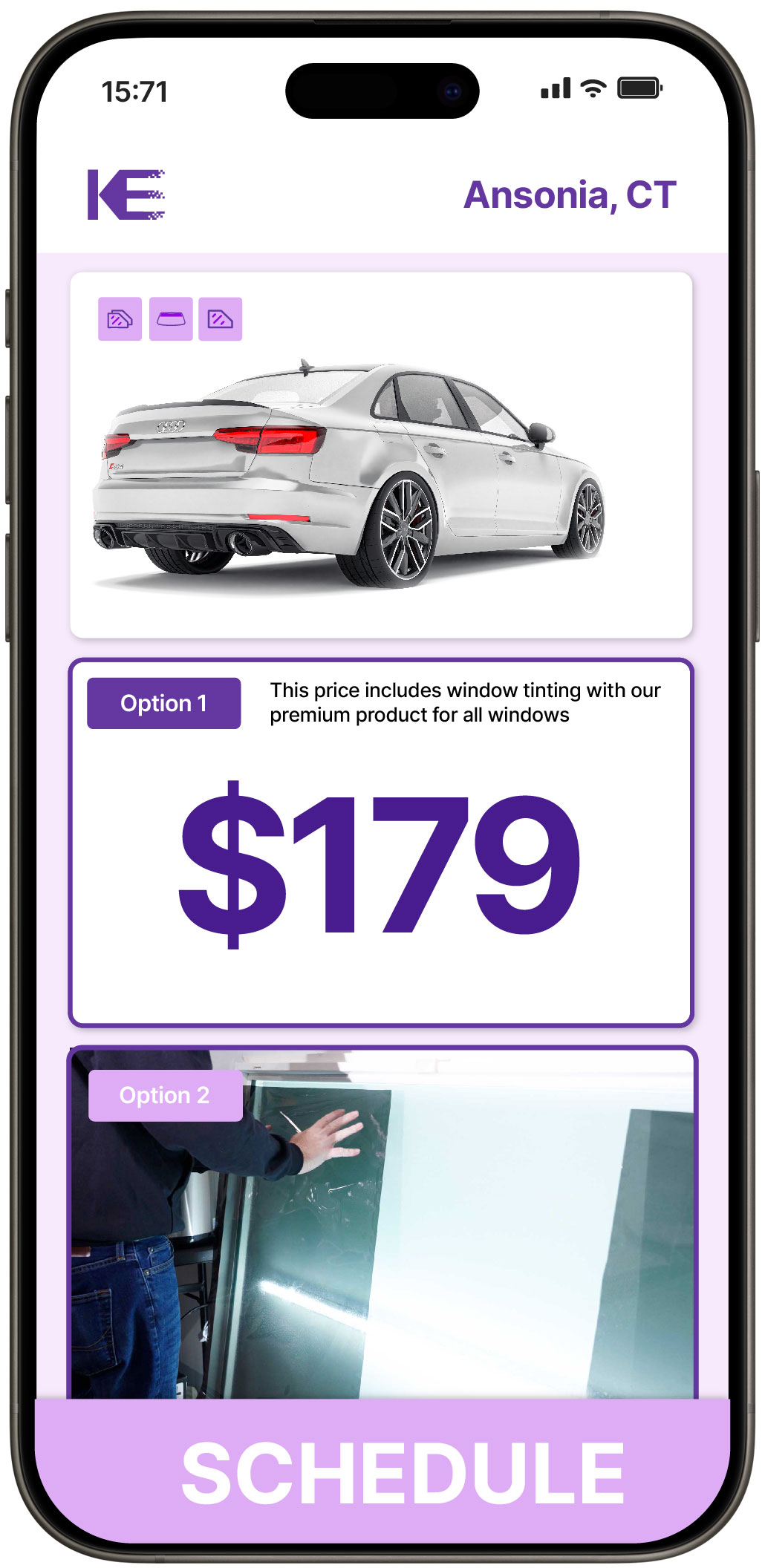 View Competitive Car Window Tinting Costs in Ansonia, Connecticut