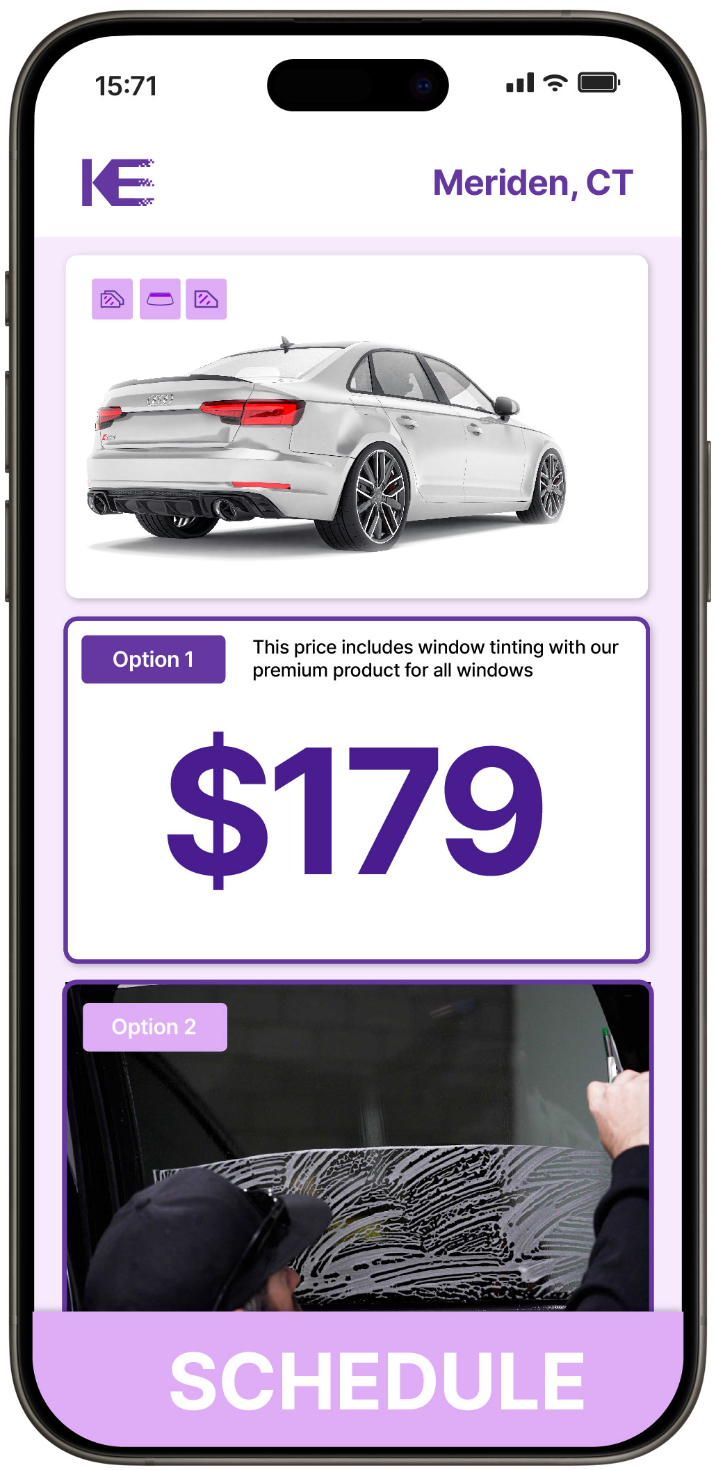 View Affordable Car Window Tinting Rates in Meriden, Connecticut