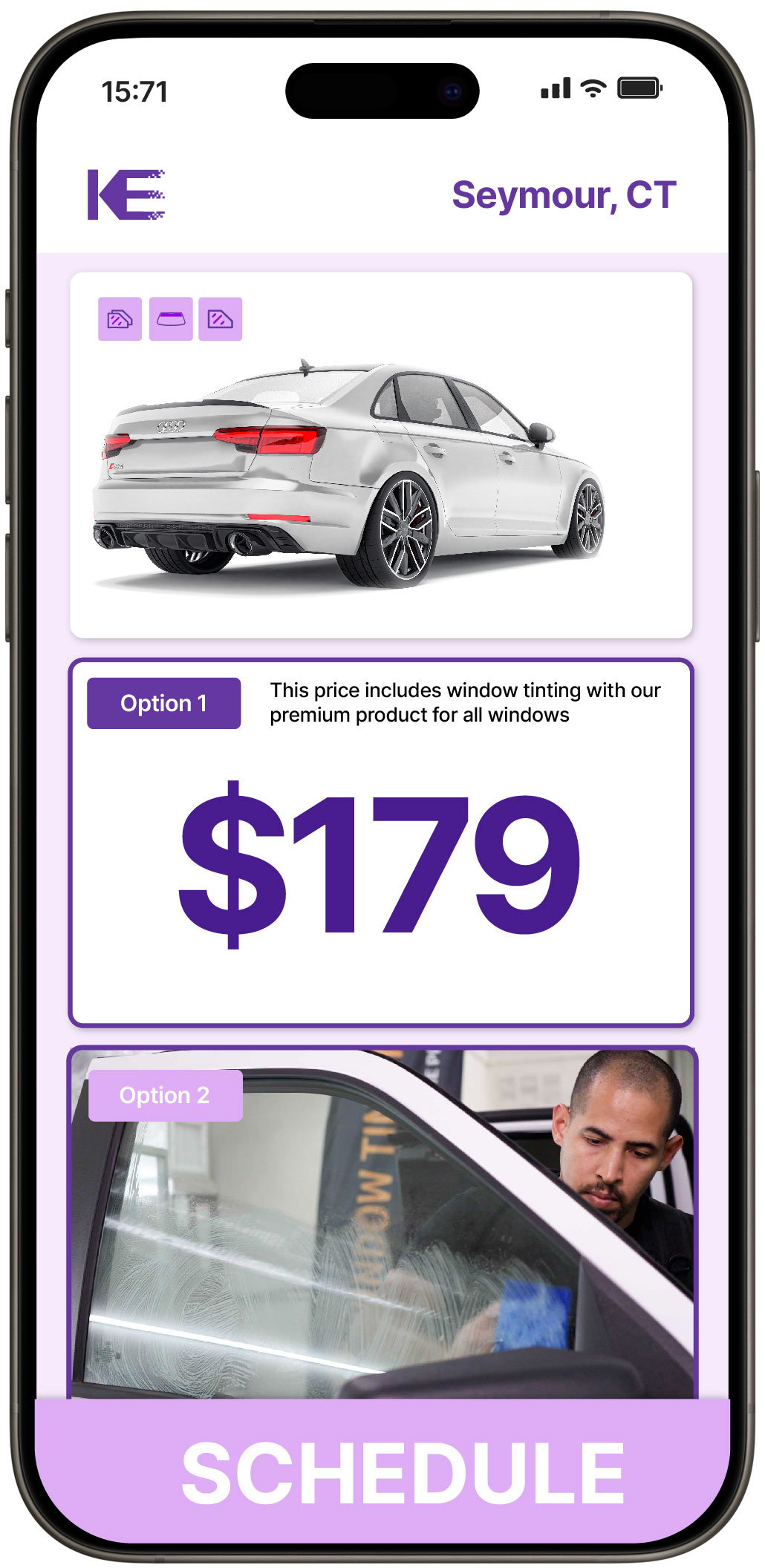 View Reasonable Car Window Tinting Costs in Seymour, Connecticut