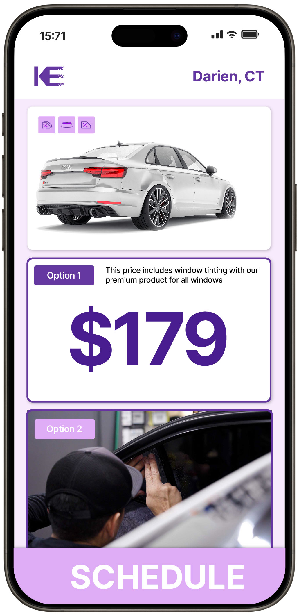View Reasonable Car Window Tinting Costs in Darien, Connecticut