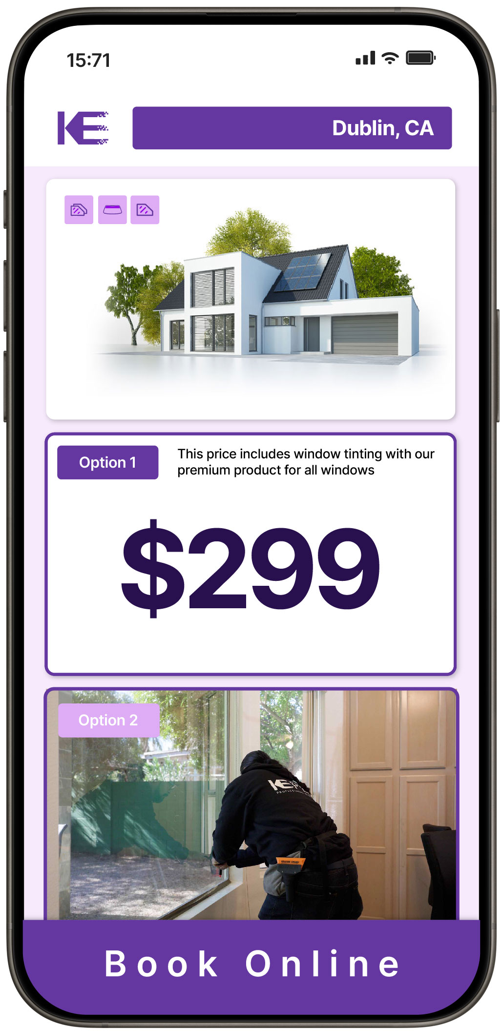 View Reasonable Home Window Tinting Costs in Dublin, California