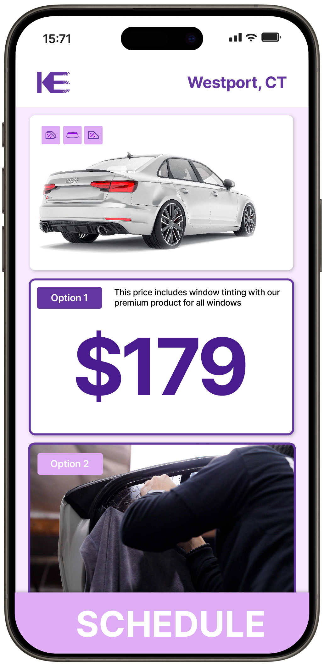 View Affordable Car Window Tinting Rates in Westport, Connecticut