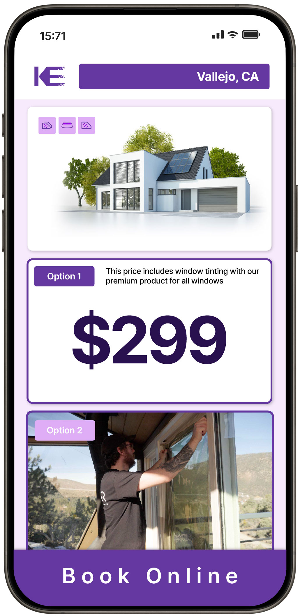 View Affordable Home Window Tinting Rates in Vallejo, California