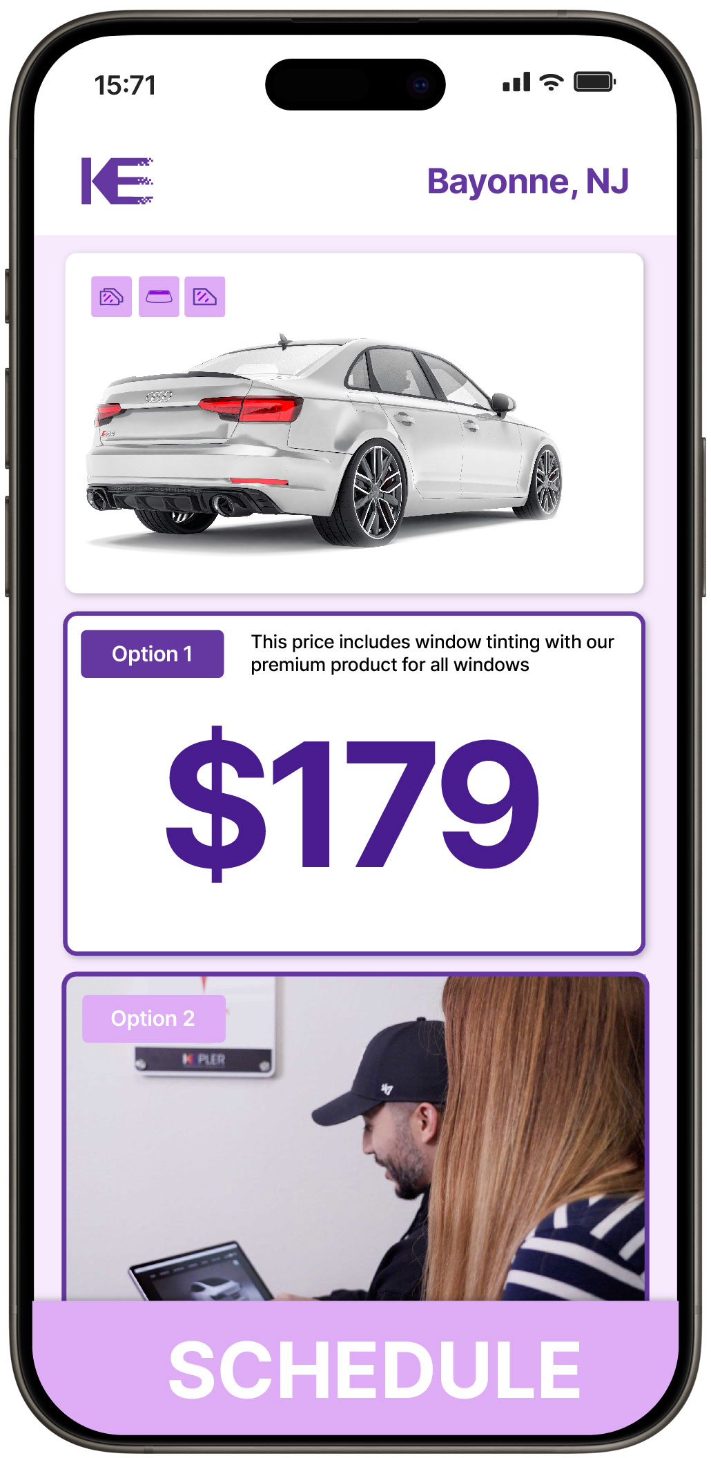 View Reasonable Car Window Tinting Prices in Bayonne, New Jersey
