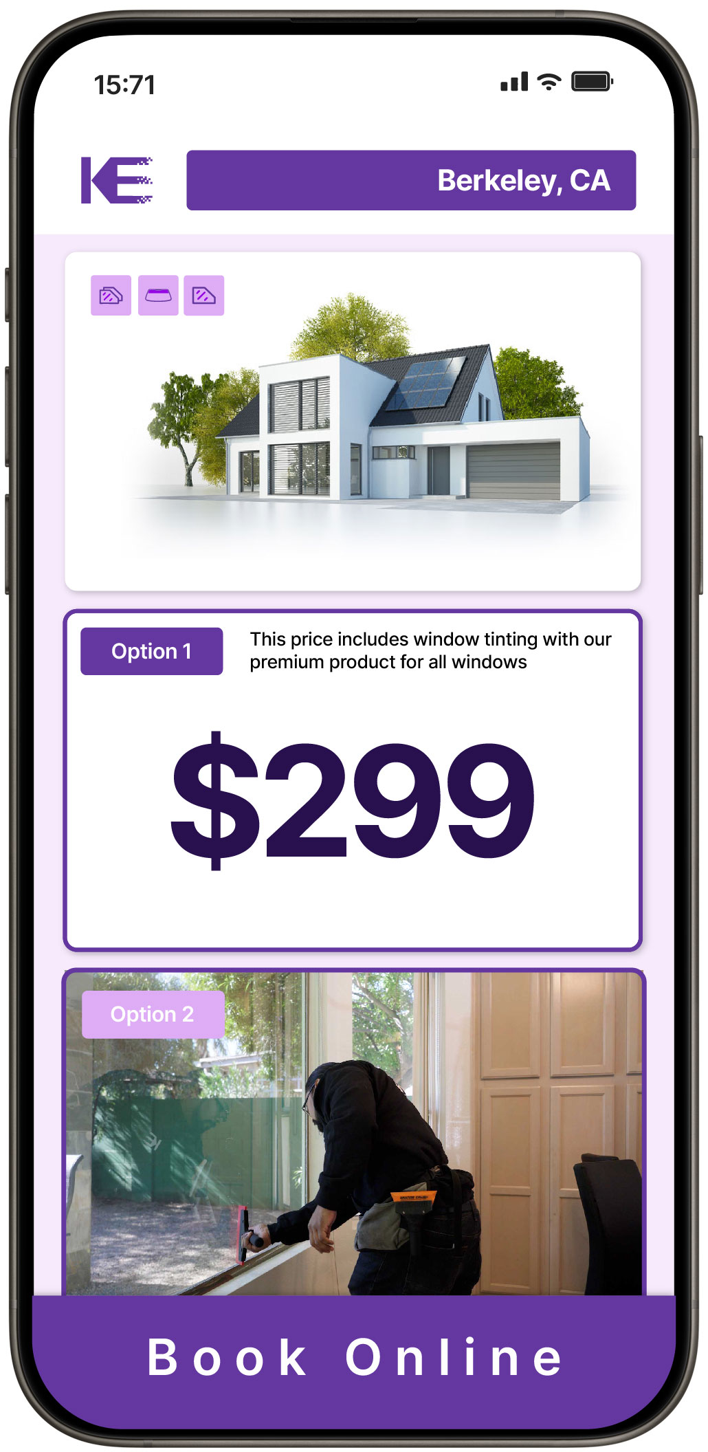 View Competitive Home Window Tinting Rates in Berkeley, California