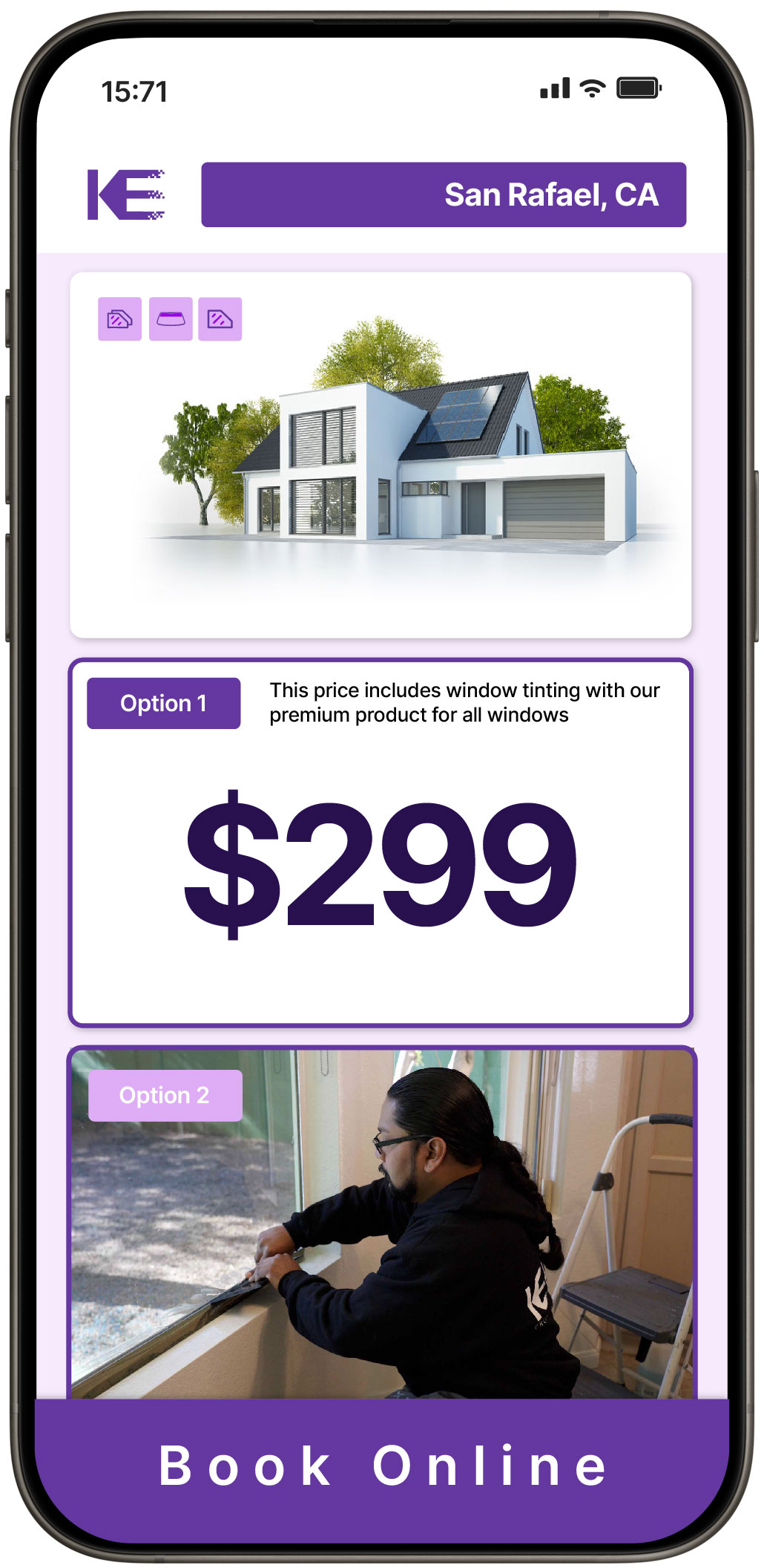 View Affordable Home Window Tinting Rates in San Rafael, California