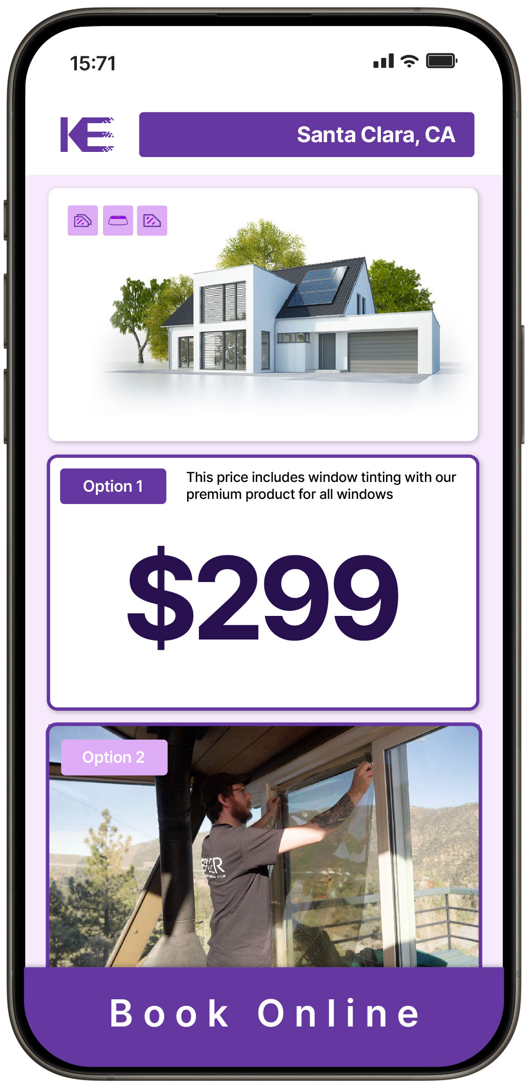 View Affordable Home Window Tinting Prices in Santa Clara, California