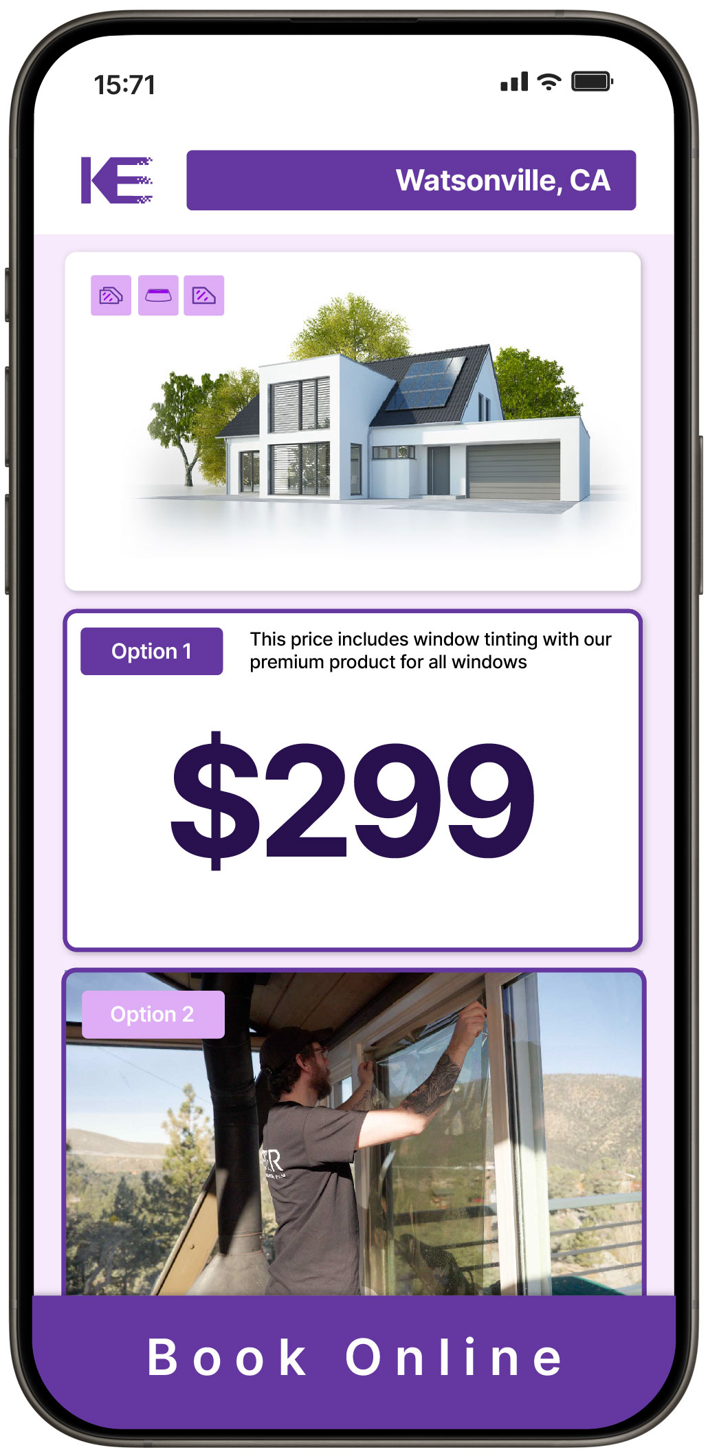 View Affordable Home Window Tinting Costs in Watsonville, California
