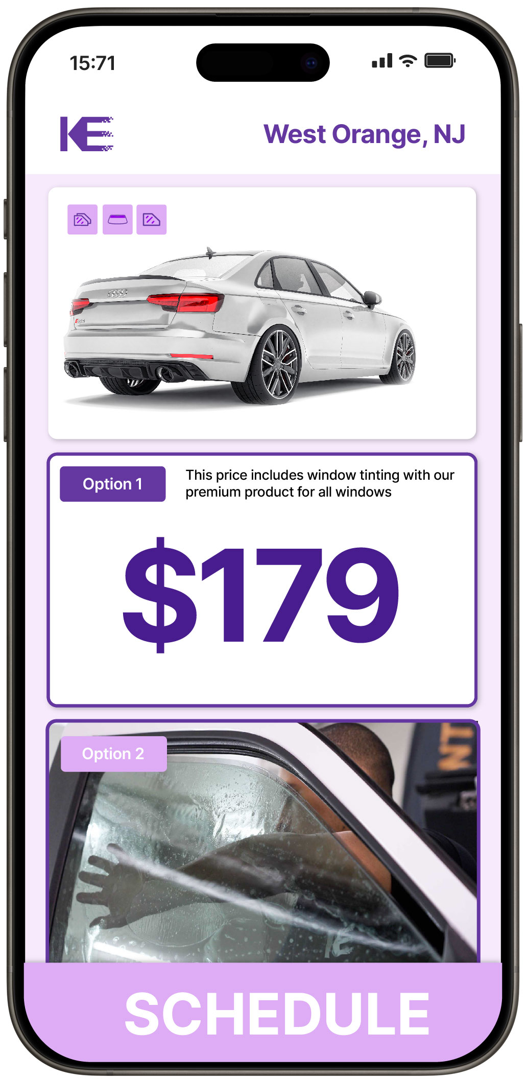 View Affordable Car Window Tinting Rates in West Orange, New Jersey