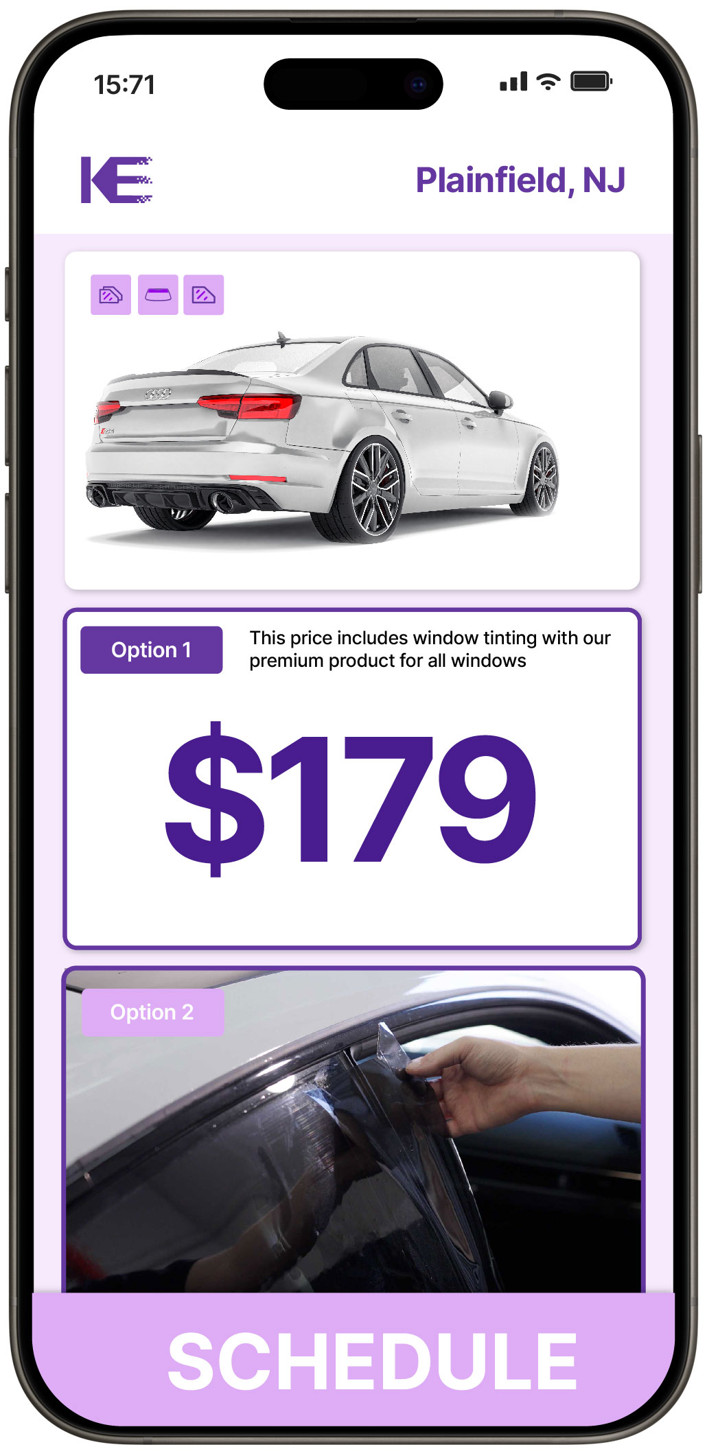 View Affordable Car Window Tinting Prices in Plainfield, New Jersey